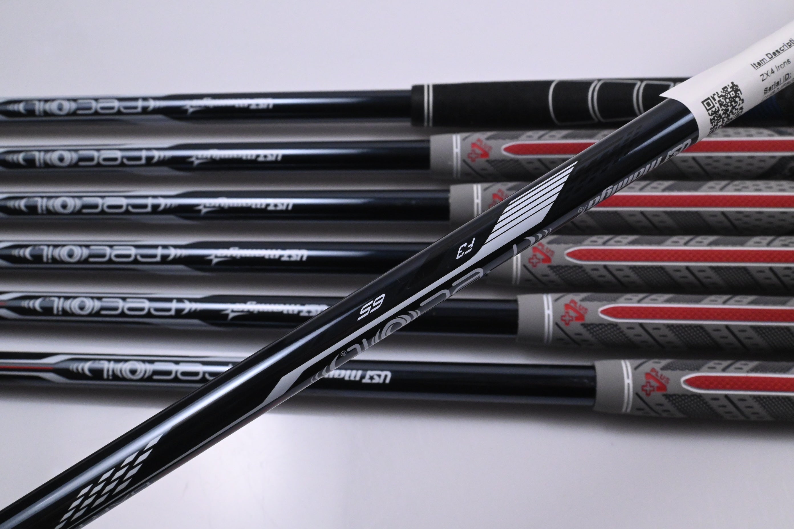 Srixon ZXi4 Irons / 5-PW+GW / Regular Flex UST Mamiya Recoil Dart 65 Shafts