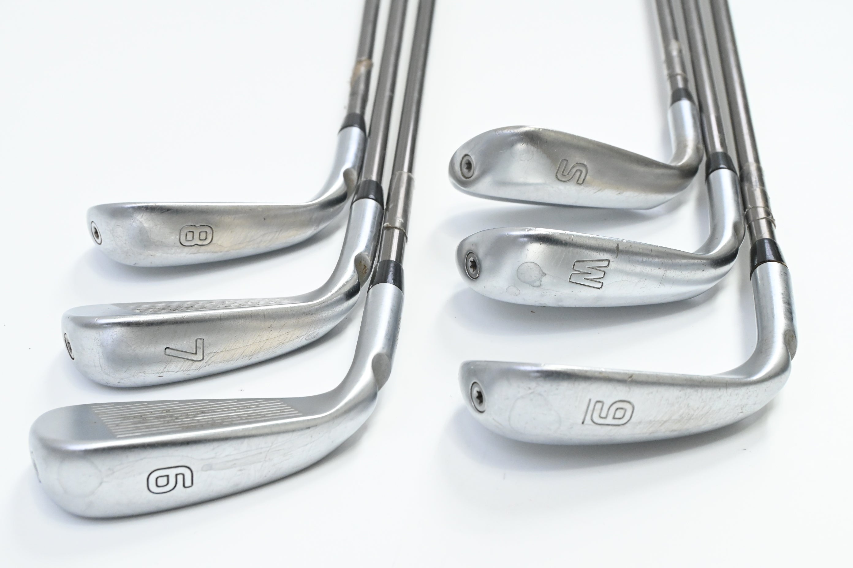 Ping G700 Irons / 6-PW+SW / White Dot / Regular Flex UST Recoil ES 780 Shafts