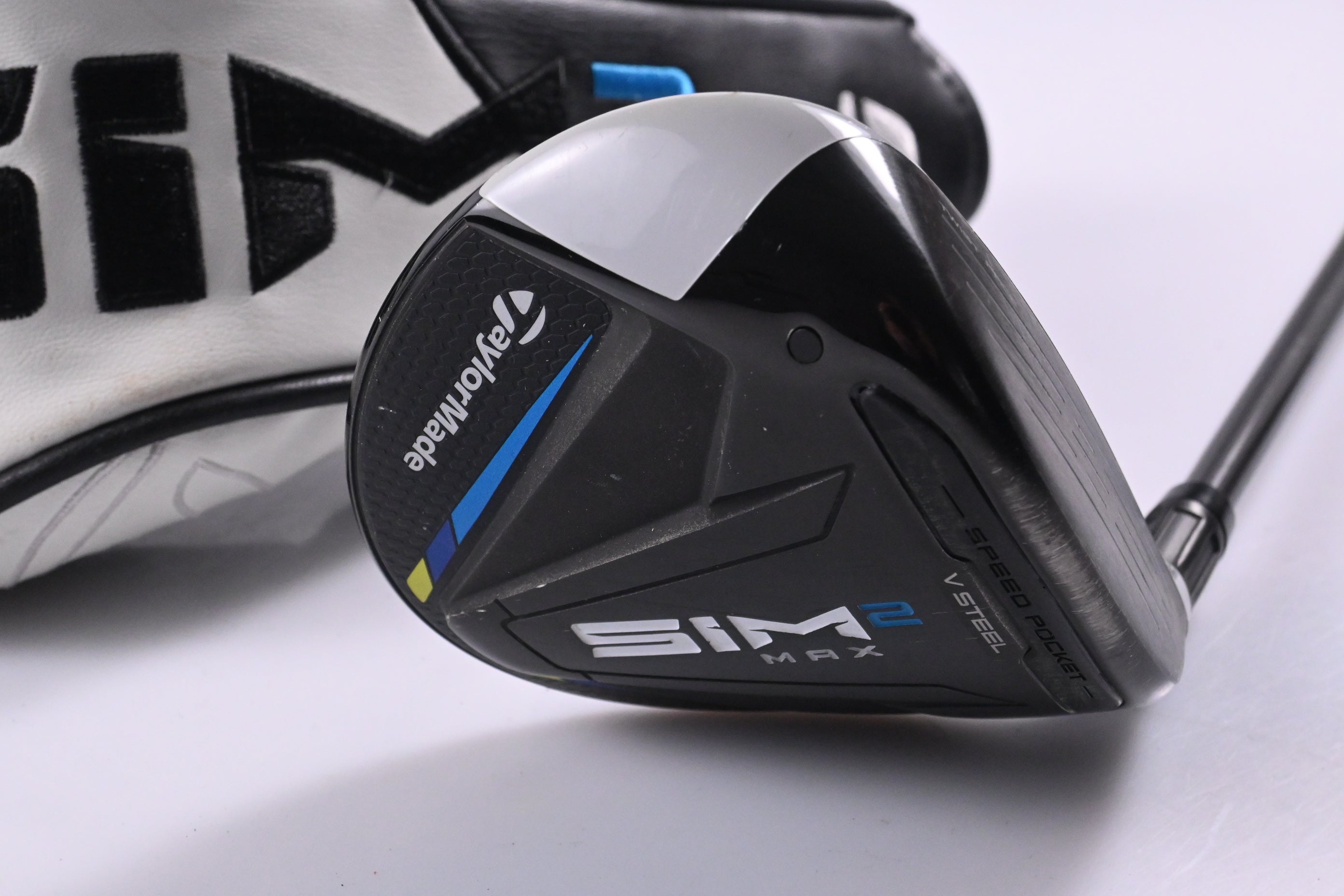 Taylormade SIM2 Max #3 Wood / 15 Degree / Stiff Flex Evenflow Riptide 70 Shaft