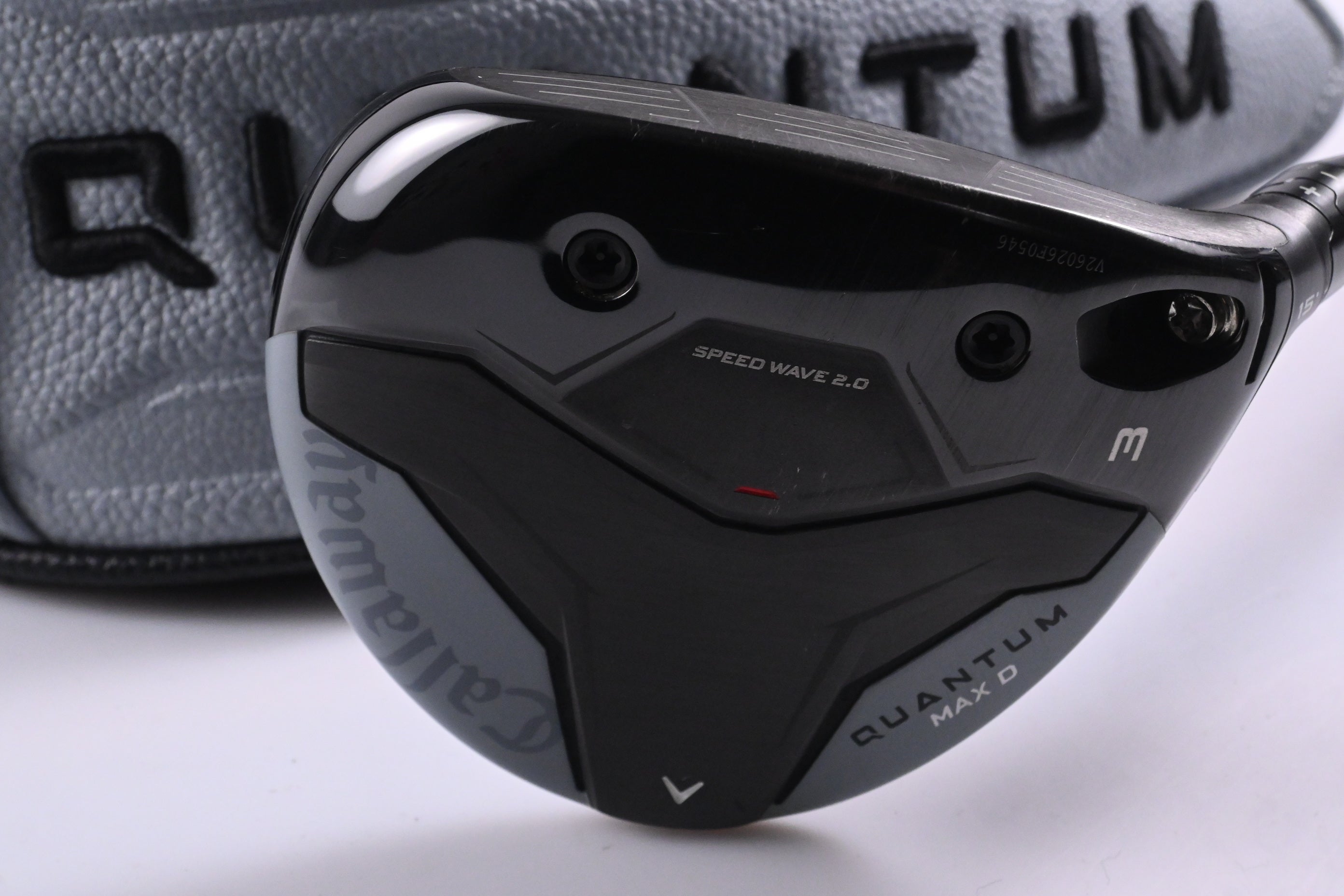 Callaway Quantum Max D #3 Wood / 15 Degree / Stiff Flex Kai'Li Dark Waves Red 60