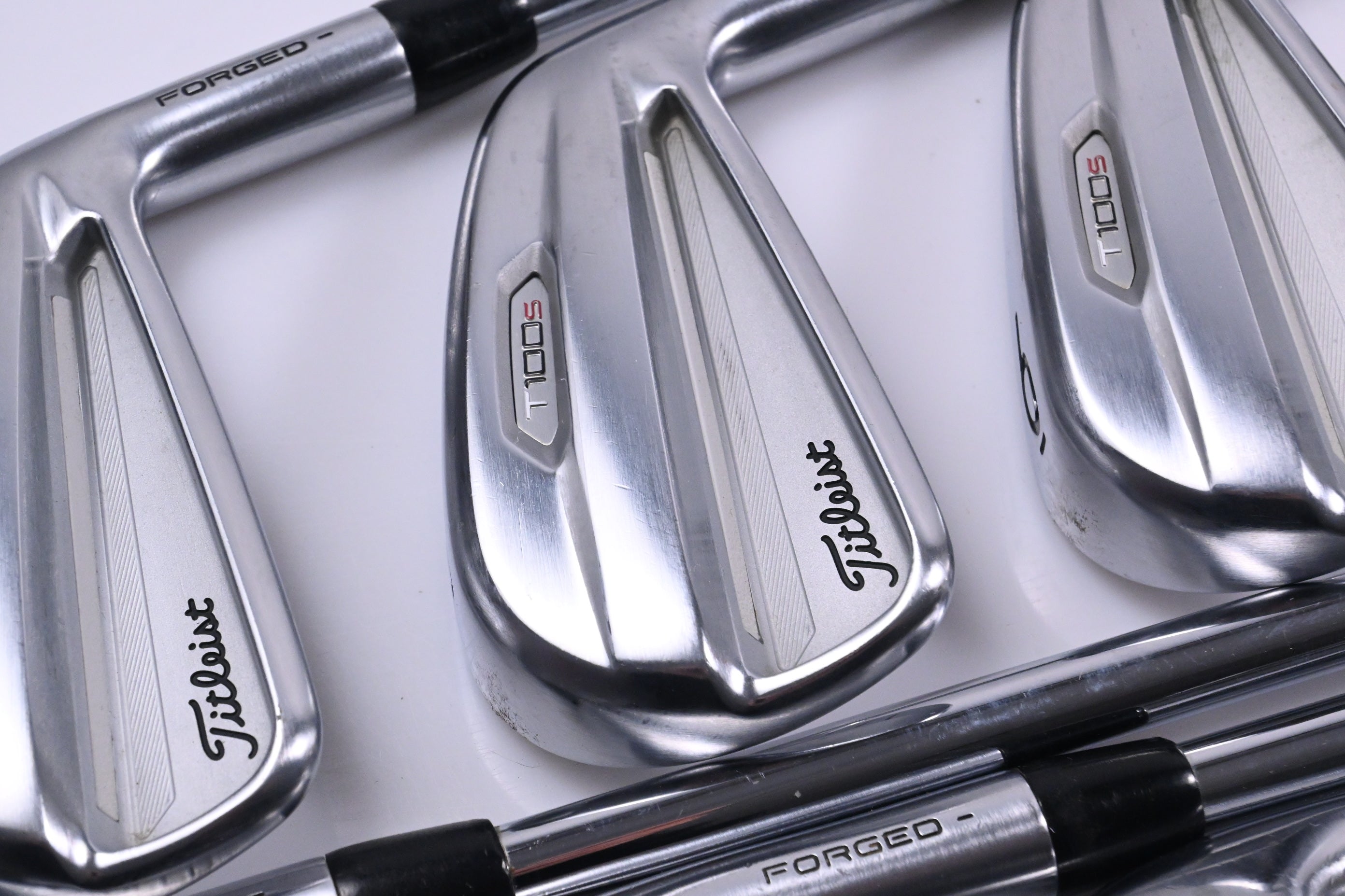 Titleist T100.S 2021 Irons / 4-PW / Stiff Flex Project X LZ 120 Shafts