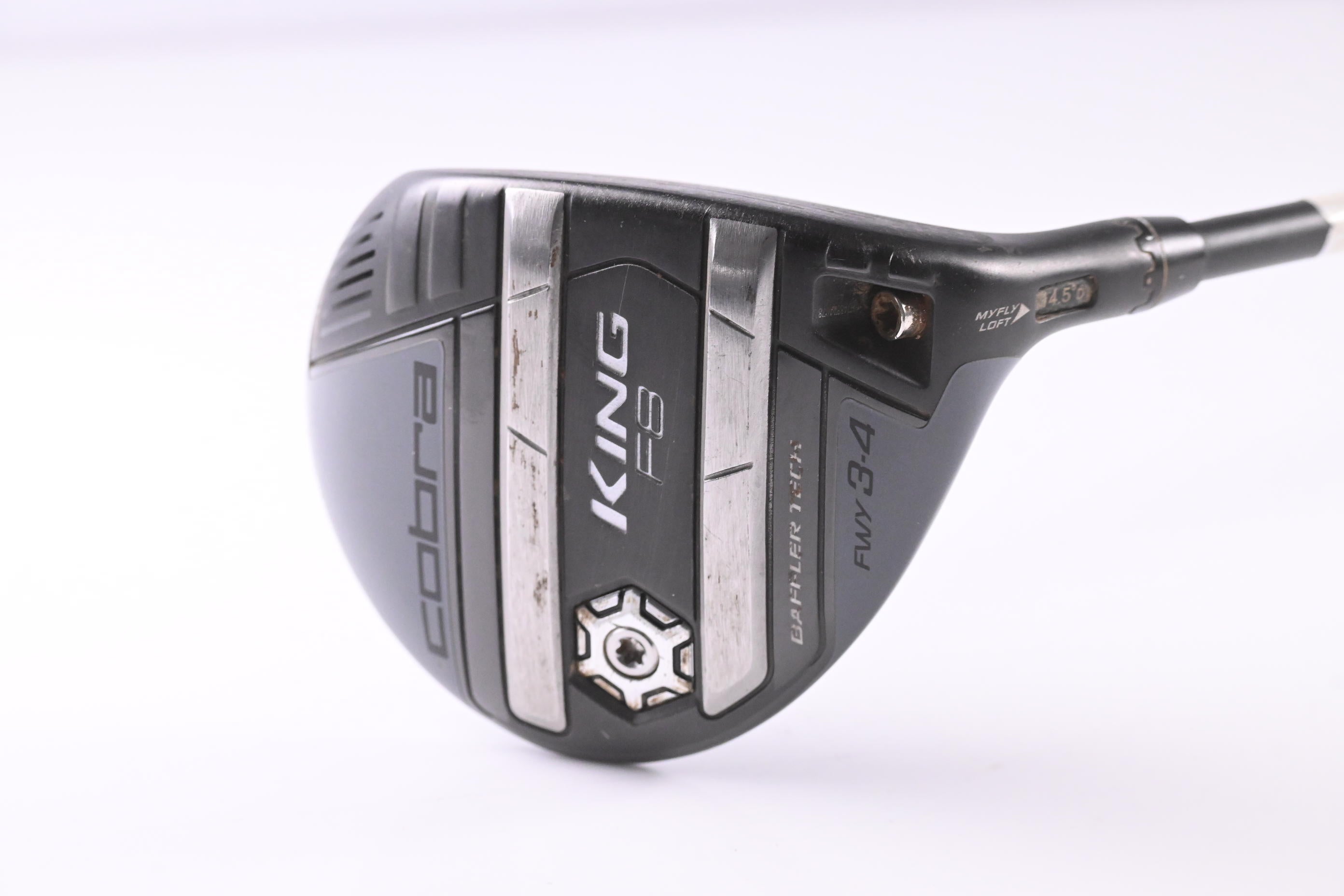 Cobra King F8 #3/4 Wood / 14.5 Degree / Stiff Flex Aldila NVS Blue 70 Shaft