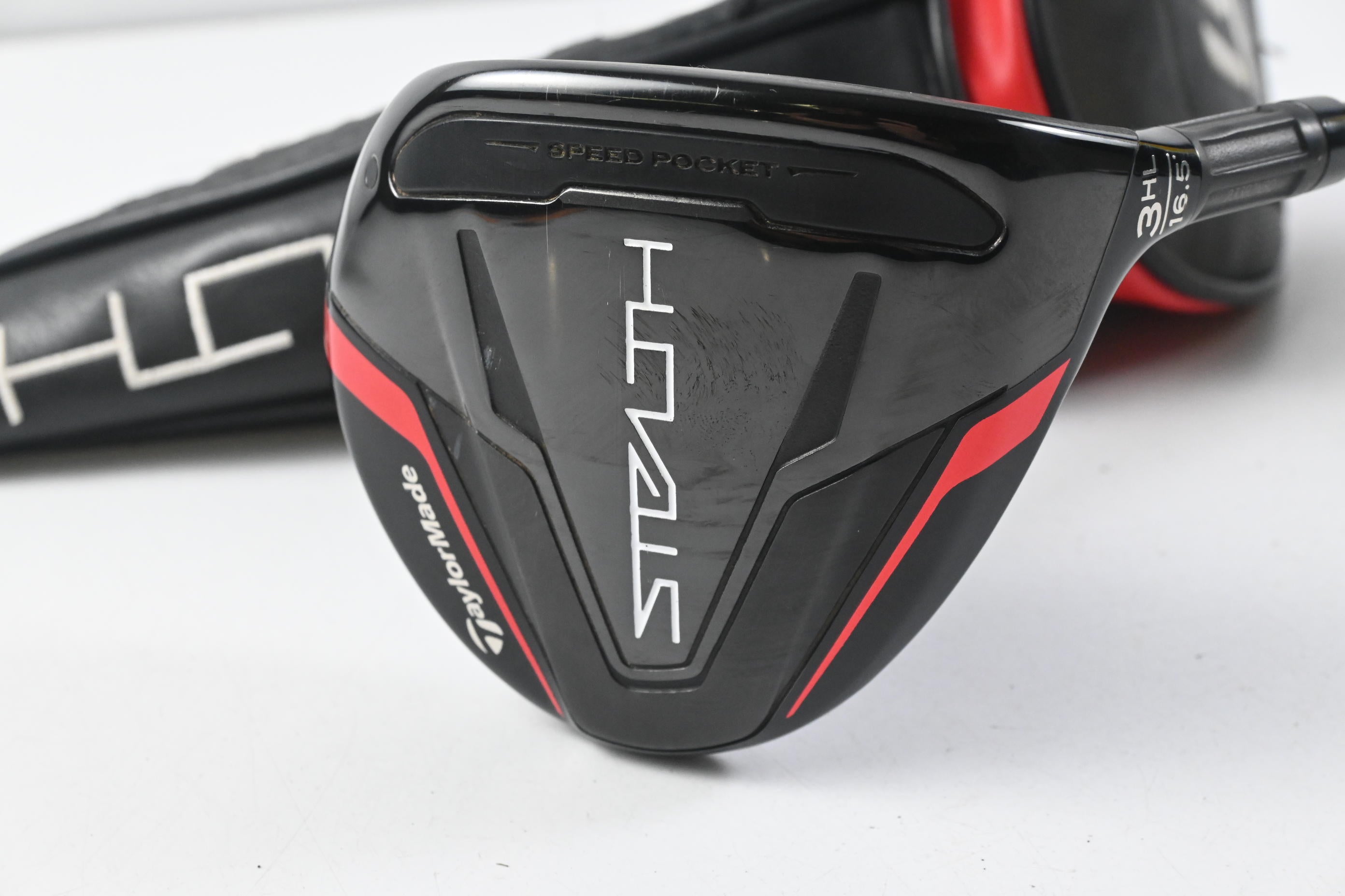 Taylormade Stealth #3HL Wood / 16.5 Degree / Stiff Flex Fujikura Ventus 6 Shaft