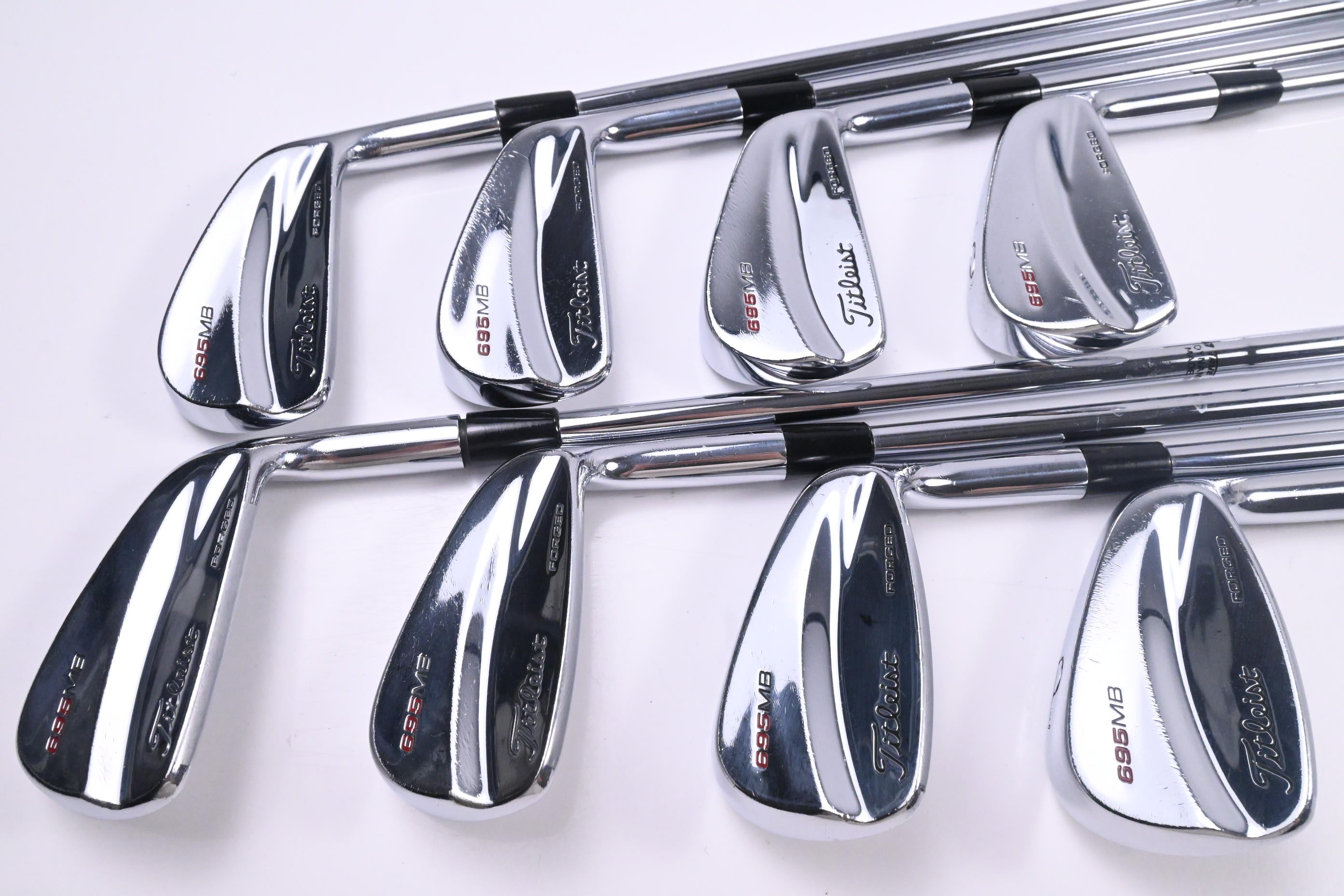Titleist 695 Forged Irons / 3-PW / Stiff Flex Titleist Dynamic Gold Shafts