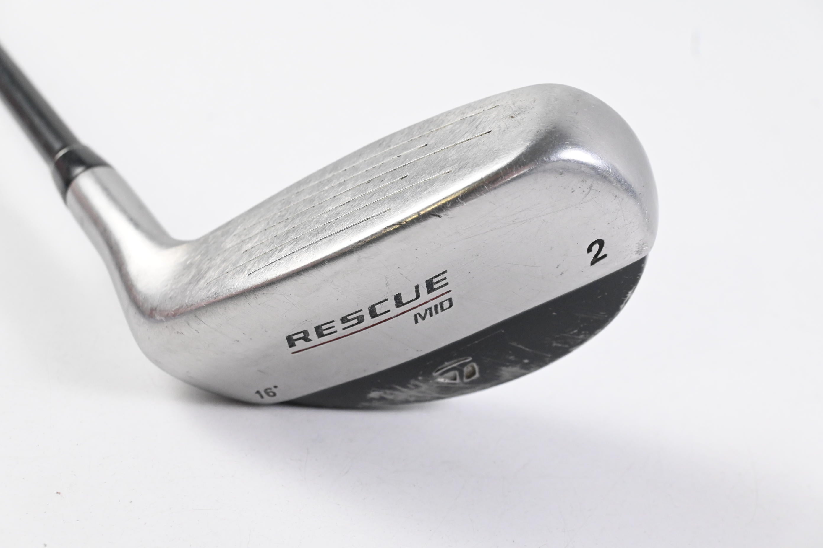 Left Hand Taylormade Rescue Mid #2 Hybrid / 16 Degree / Stiff Flex Taylormade