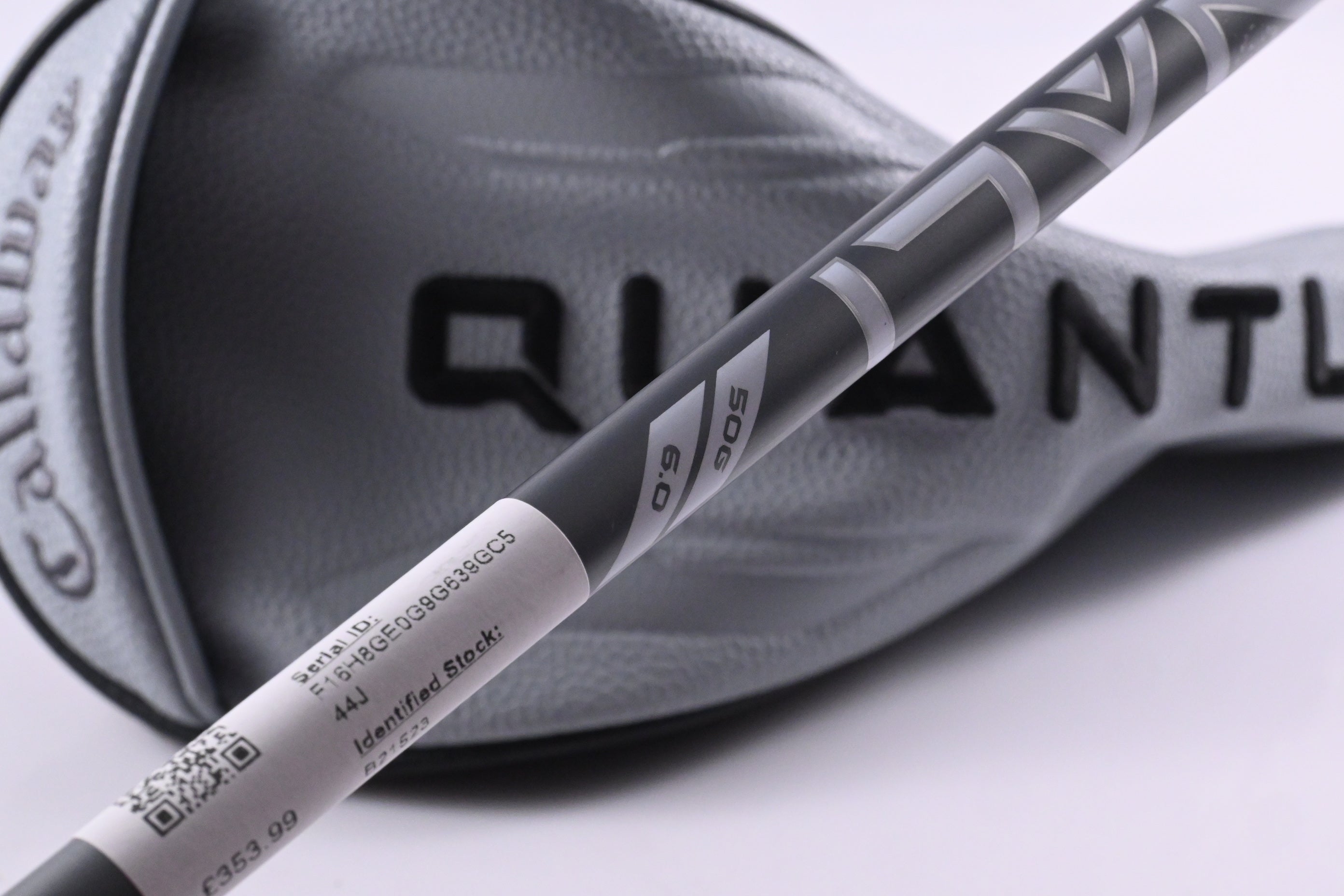 Callaway Quantum Max Driver / 10.5 Degree / Stiff Flex Denali Frost Silver 50 Shaft
