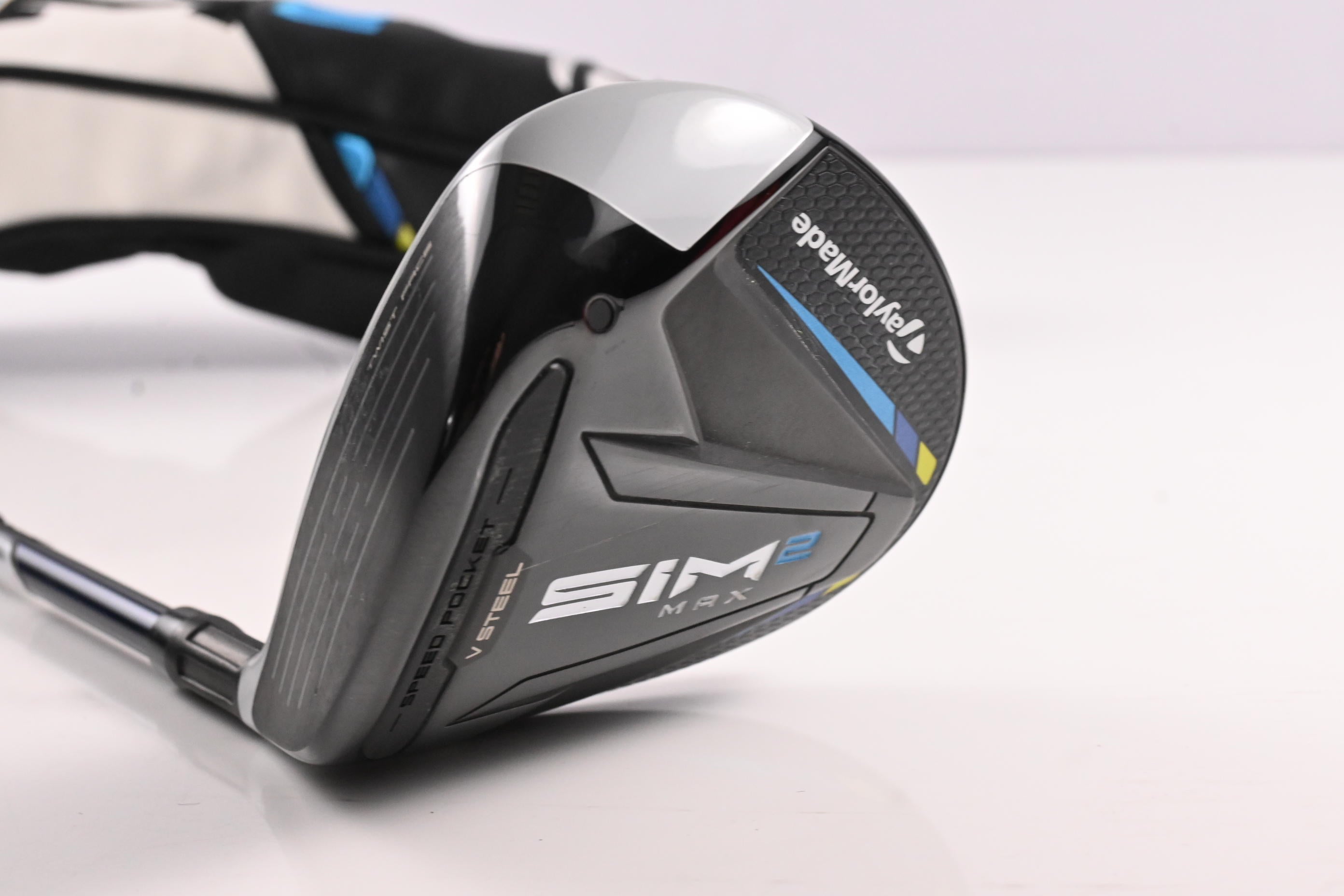 Left Hand Taylormade SIM2 Max #3 Wood / 15 Degree / Regular Flex Ventus Blue 5