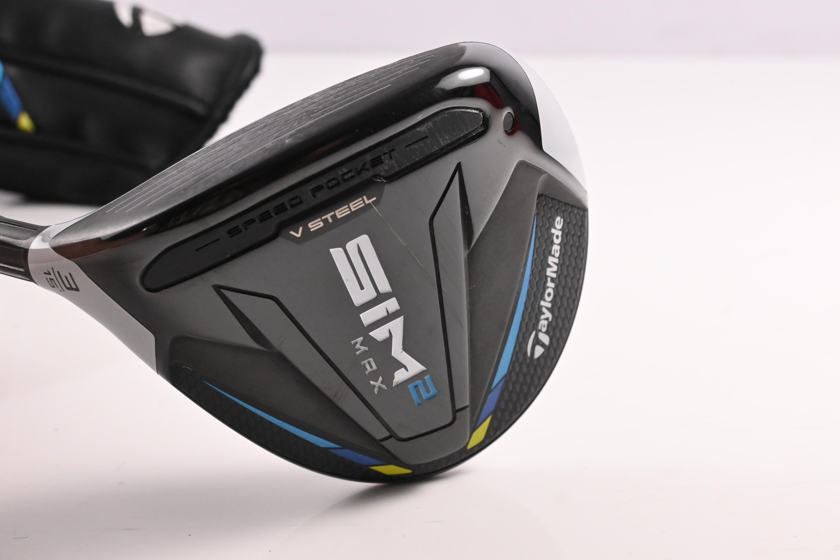 Left Hand Taylormade SIM2 Max #3 Wood / 15 Degree / Regular Flex Ventus Blue 5