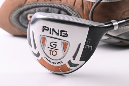Ping G10 #3 Wood / 16.5 Degree / Regular Flex Graffaloy Prolaunch Red Shaft