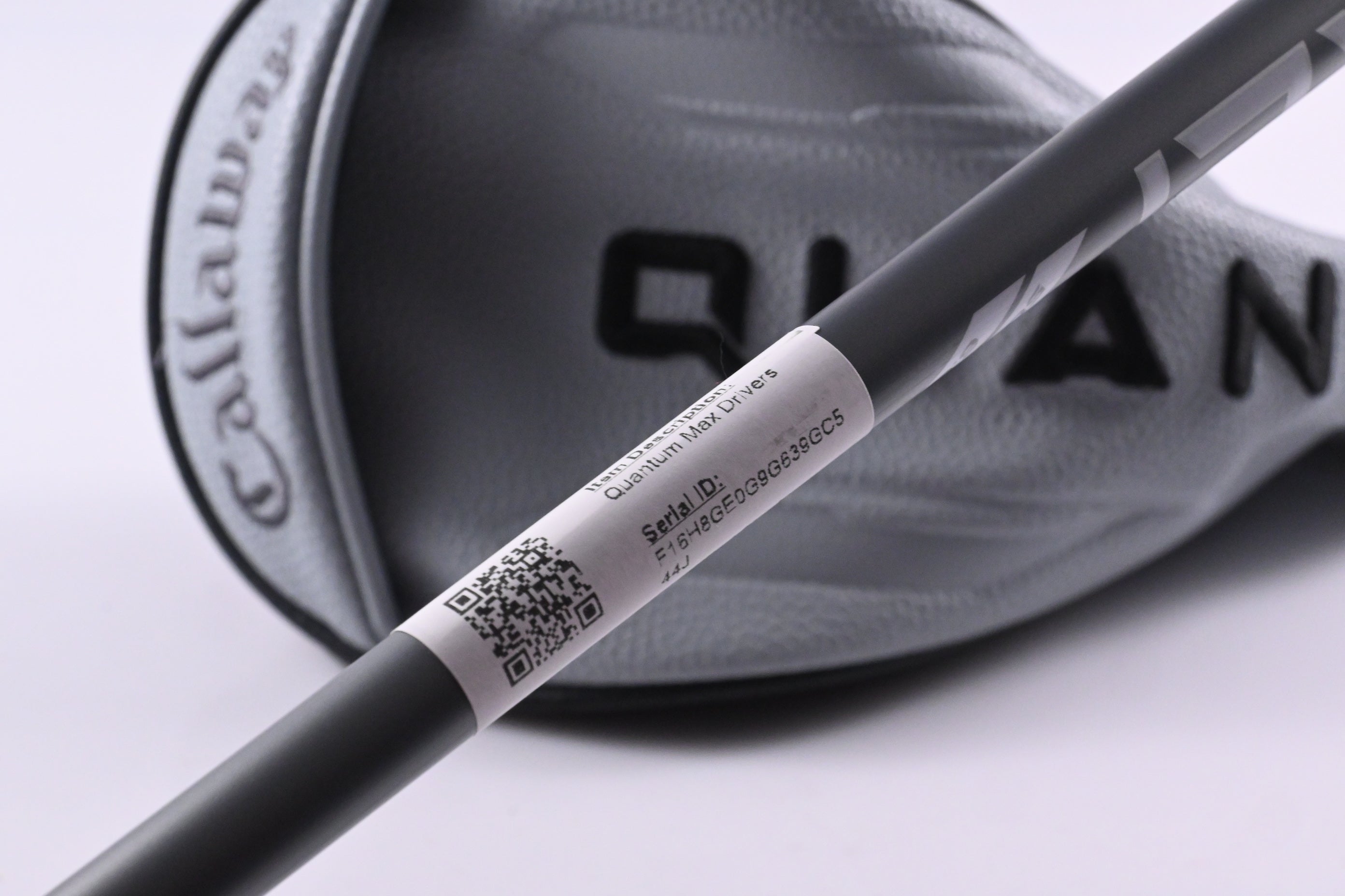 Callaway Quantum Max Driver / 10.5 Degree / Stiff Flex Denali Frost Silver 50 Shaft