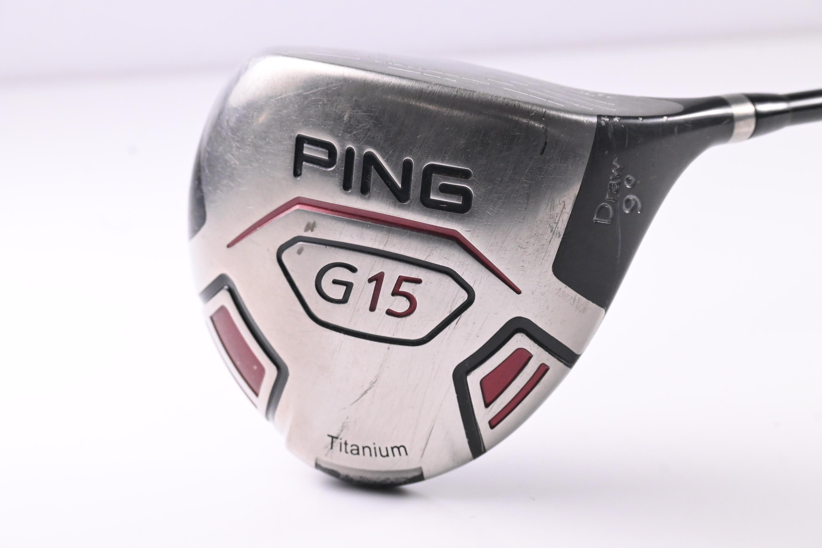 Ping G15 Driver / 9 Degree / Stiff Flex Aldila Serano 65 Shaft