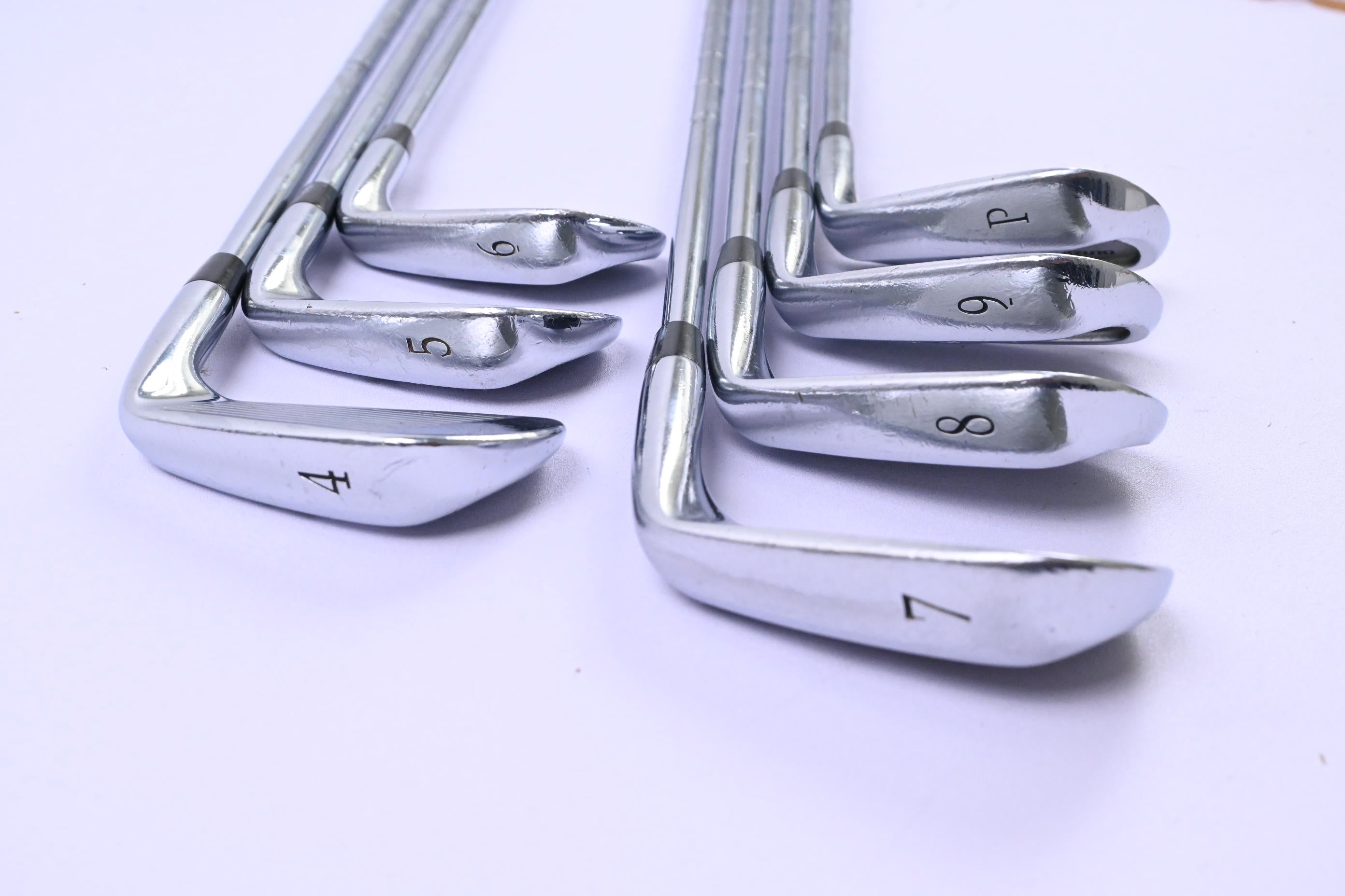 Left Hand Mizuno MP-54 Irons / 4-PW / Stiff Flex Dynamic Gold S300 Shafts