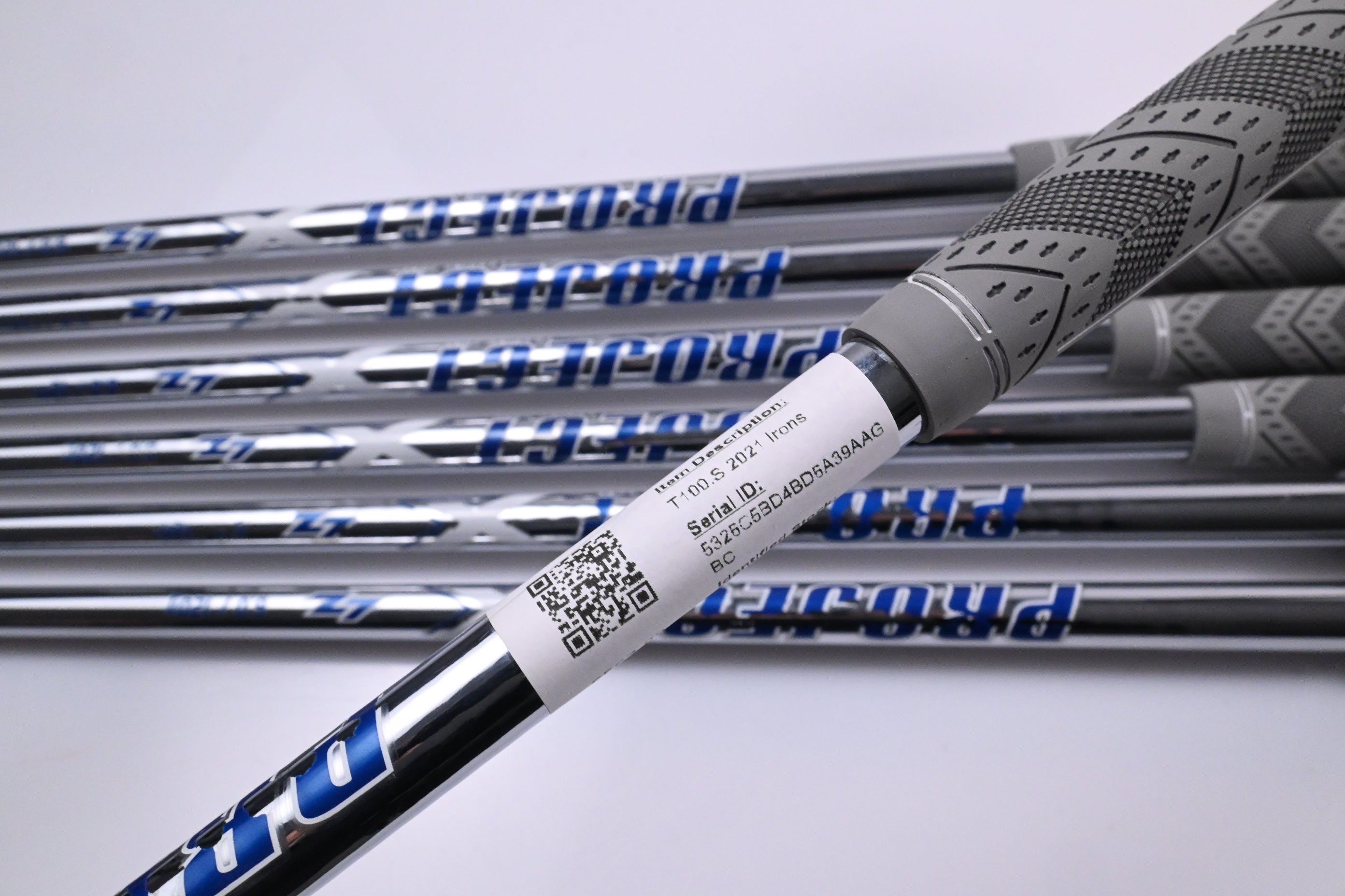 Titleist T100.S 2021 Irons / 4-PW / Stiff Flex Project X LZ 120 Shafts