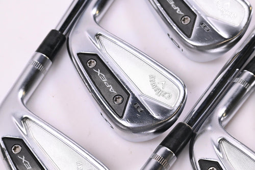 Callaway Apex CB 24 Irons / 4-9i / X-Flex Project X Shafts