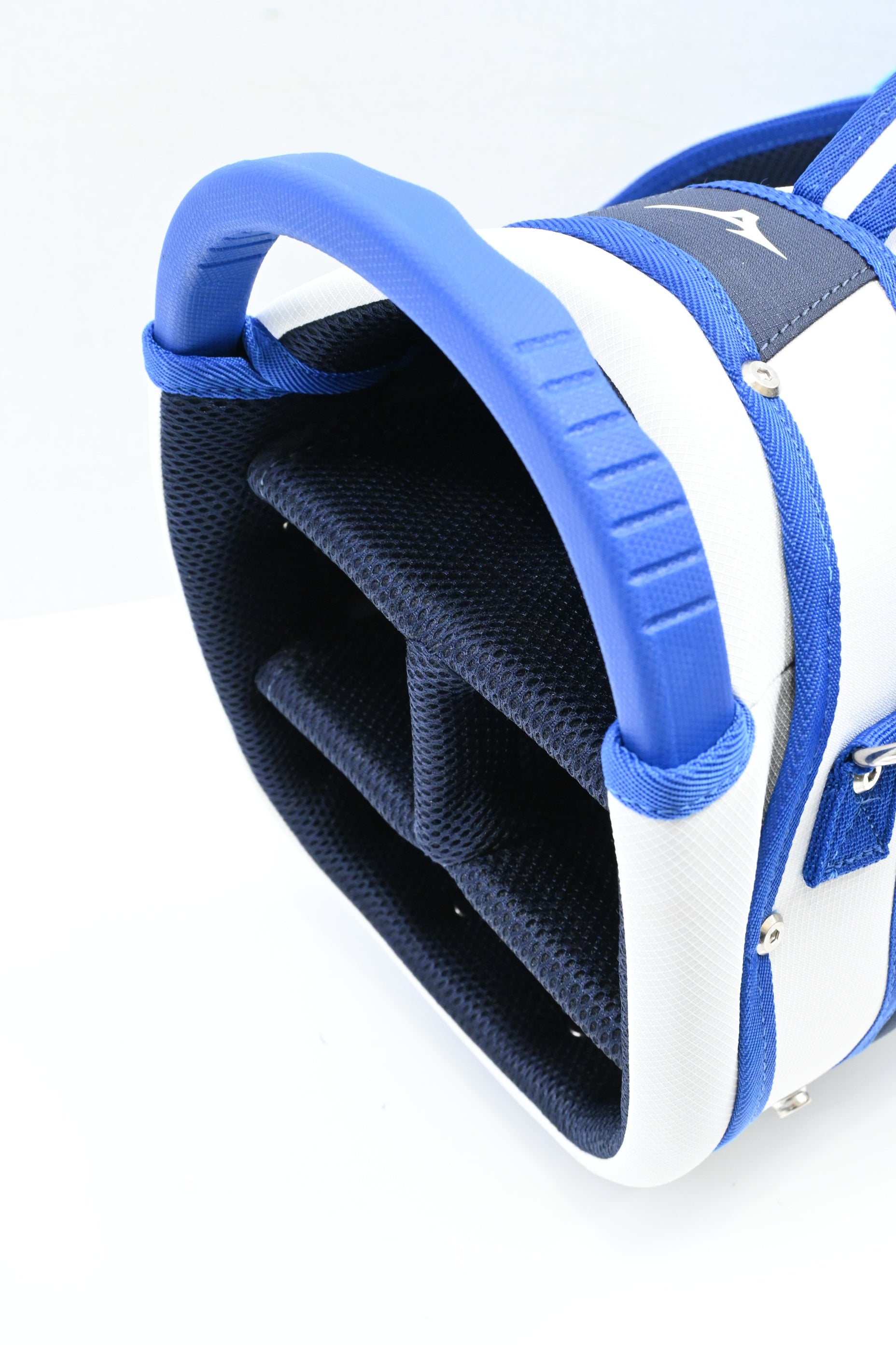 Mizuno Stand Bag / 4-Way / White, Blue
