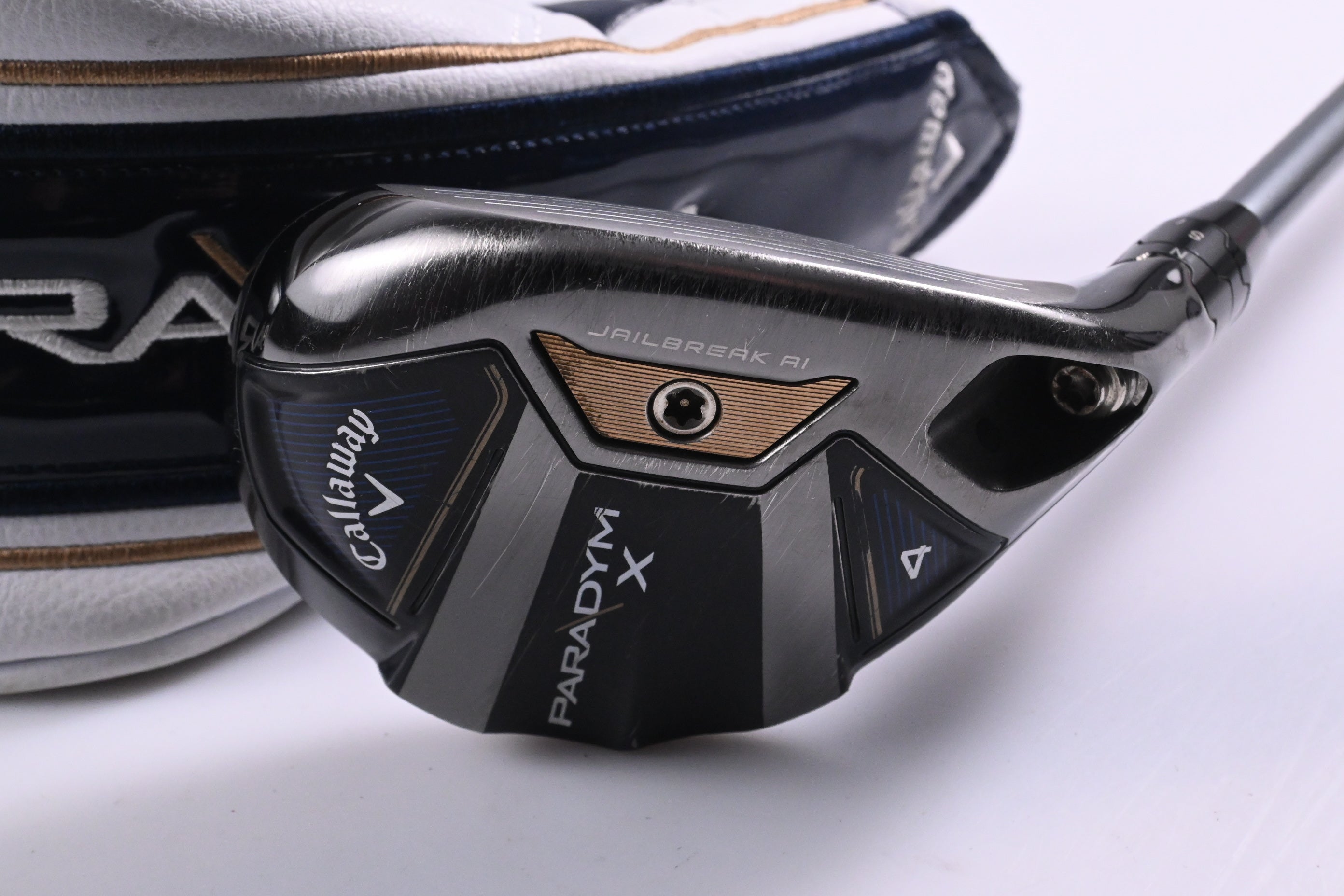 Callaway Paradym X #4 Hybrid / 21 Degree / Stiff Flex Hzrdus Silver 75 Shaft