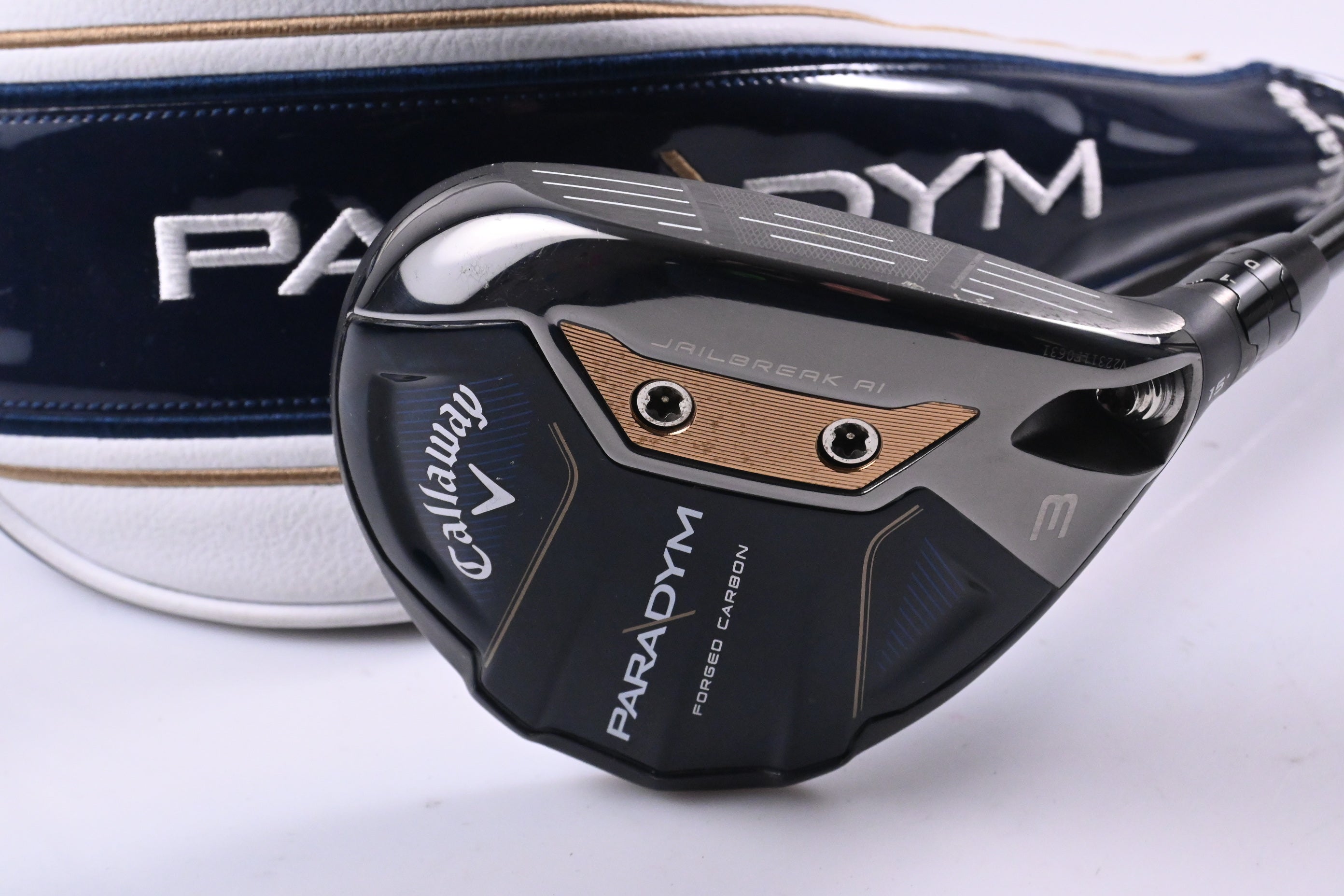 Callaway Paradym #3 Wood / 15 Degree / Stiff-Regular Flex Tour AD CQ-6 Shaft