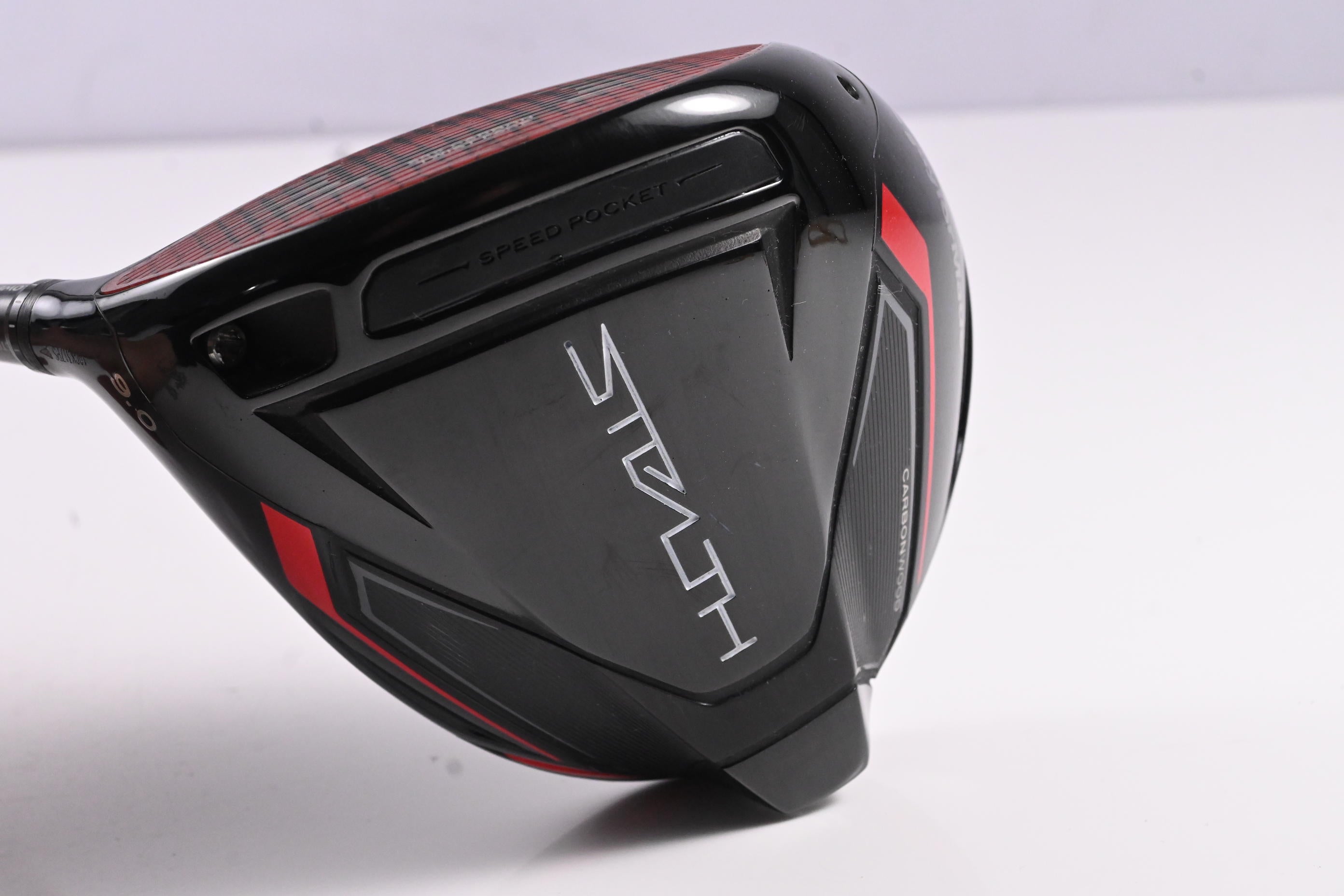 Left Hand Taylormade Stealth Driver / 9 Degree / Regular Flex Kai'li Red 60