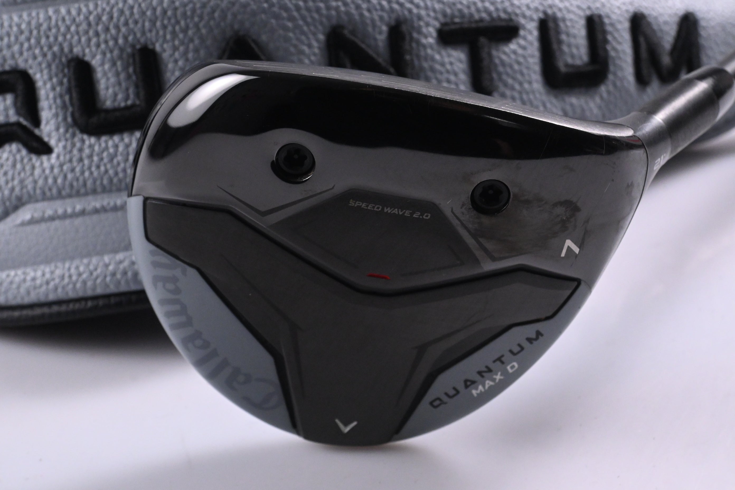Callaway Quantum Max D #7 Wood / 21 Degree / Stiff Flex Kai'Li Dark Waves Red 60