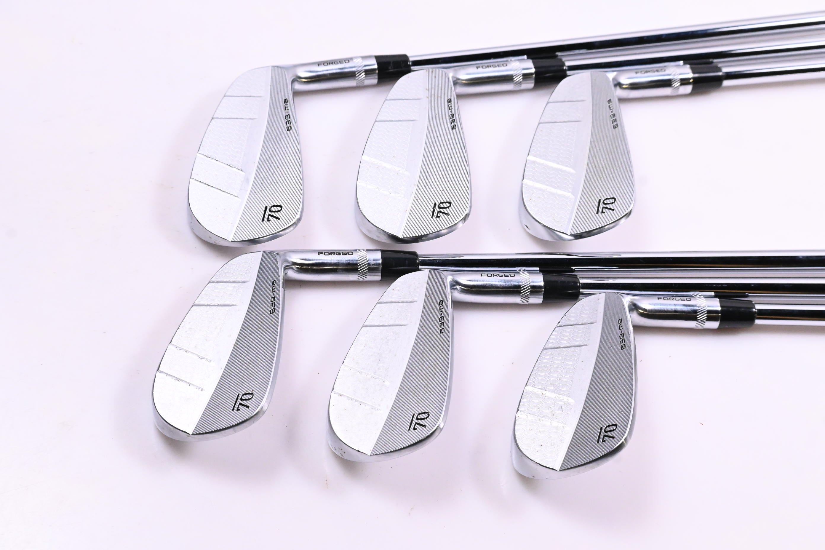 Sub 70 639 MB Irons / 5-PW / Stiff Flex Project X Shafts
