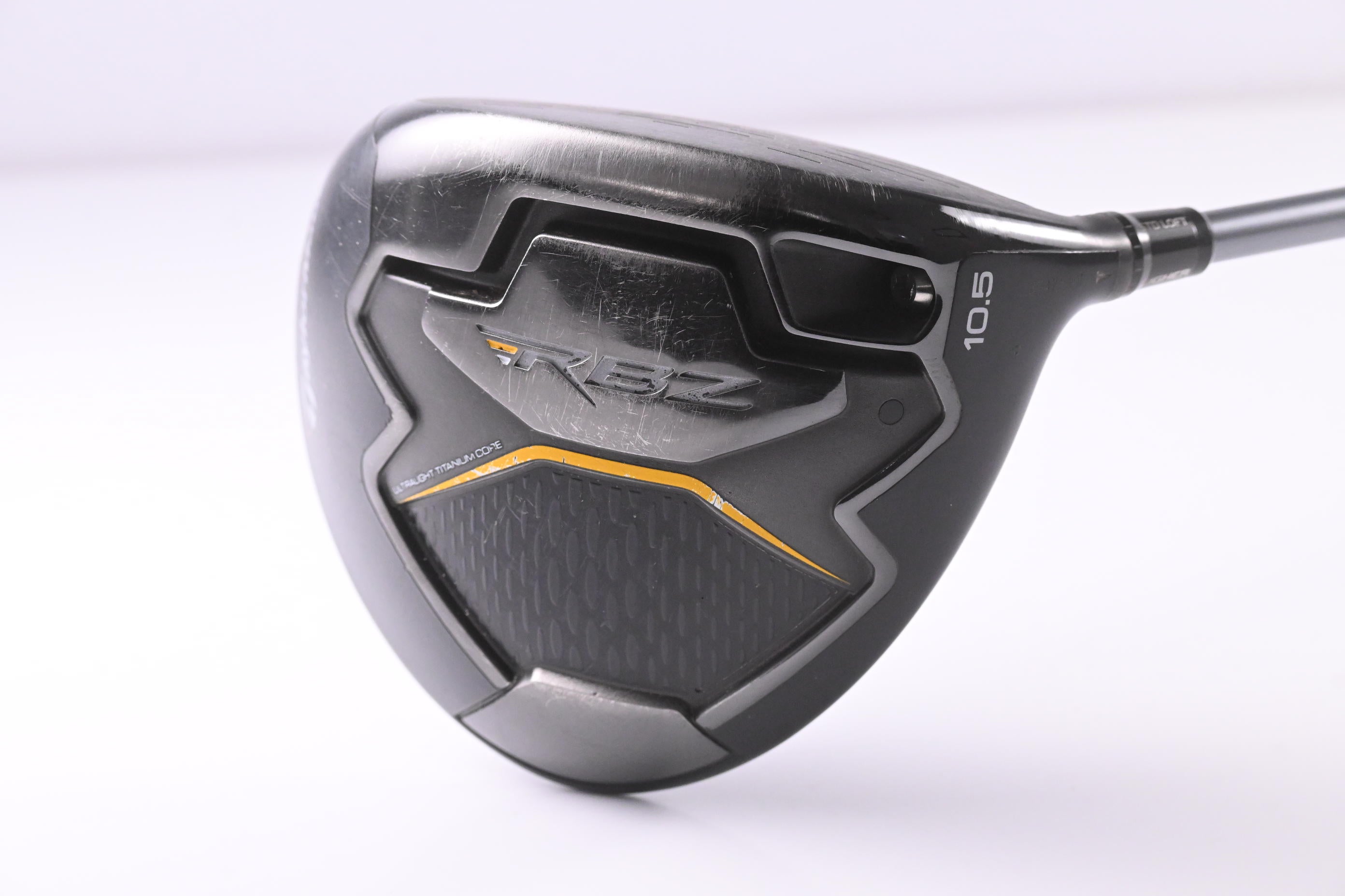 Taylormade RBZ Black Driver / 10.5 Degree / Stiff Flex Ozik White Tie 55 Shaft