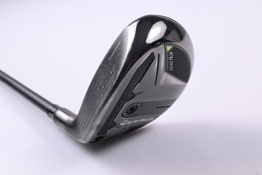 Left hand Taylormade Qi35 #3 Hybrid / 19 Degree / Stiff Flex Tensei 1K Black 85 Shaft