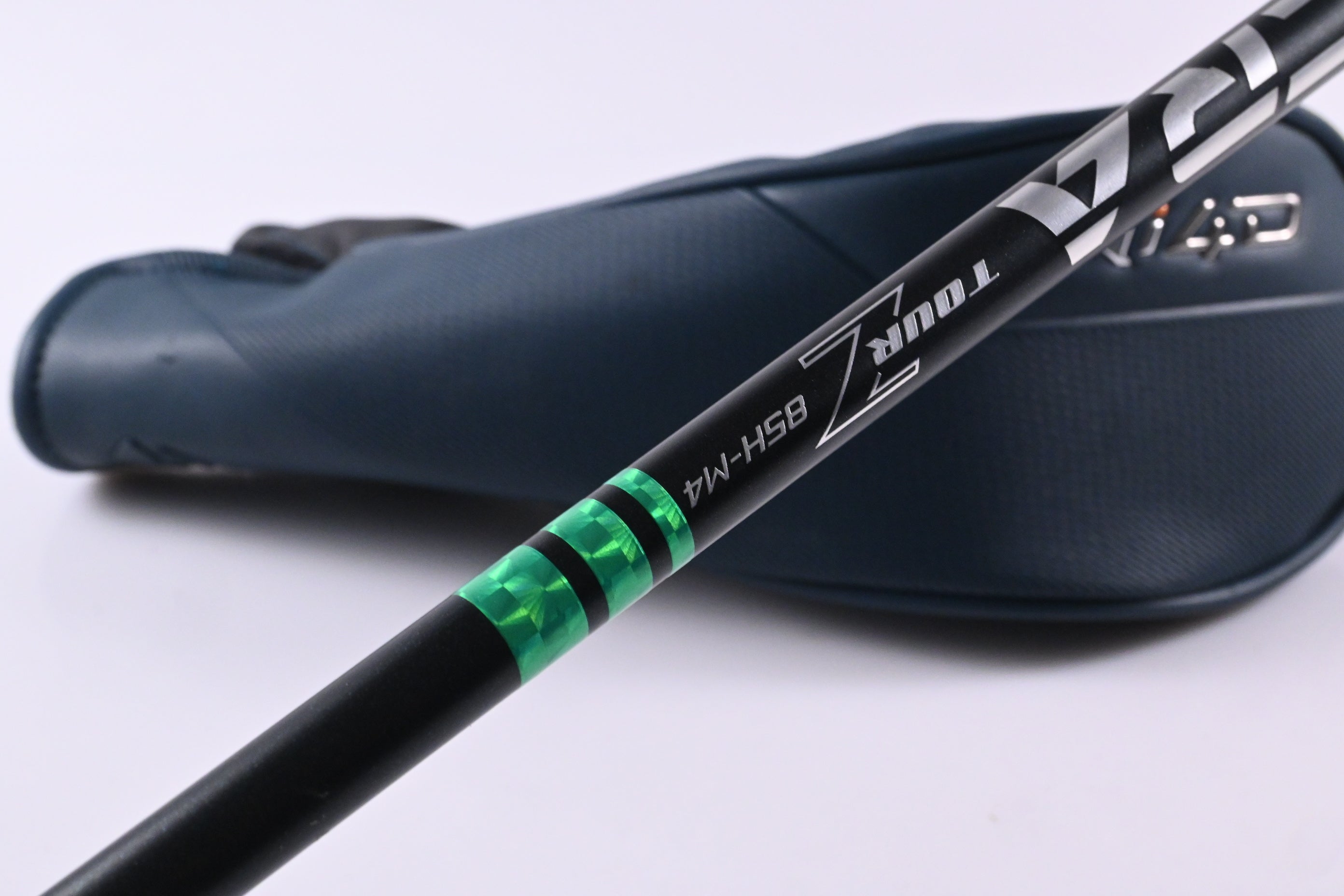 Left Hand Taylormade Qi4D #3 Hybrid / 19 Degree / Stiff Flex Accra Tour Z Green