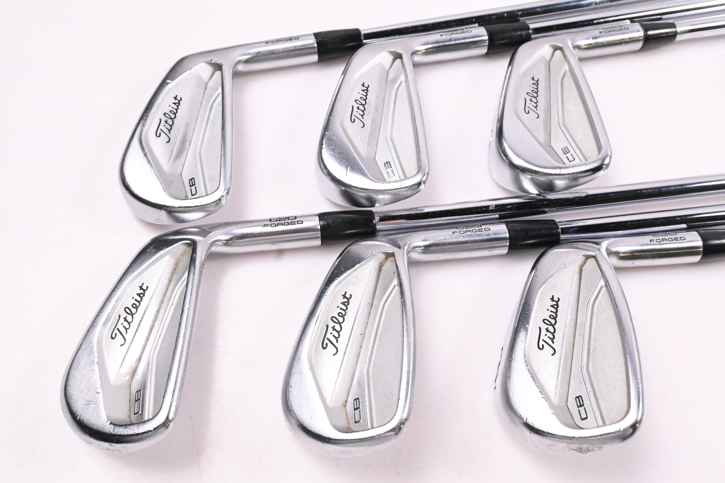 Titleist CB 620 Irons / 4-9i / X-Flex Project X LZ 125 Shafts