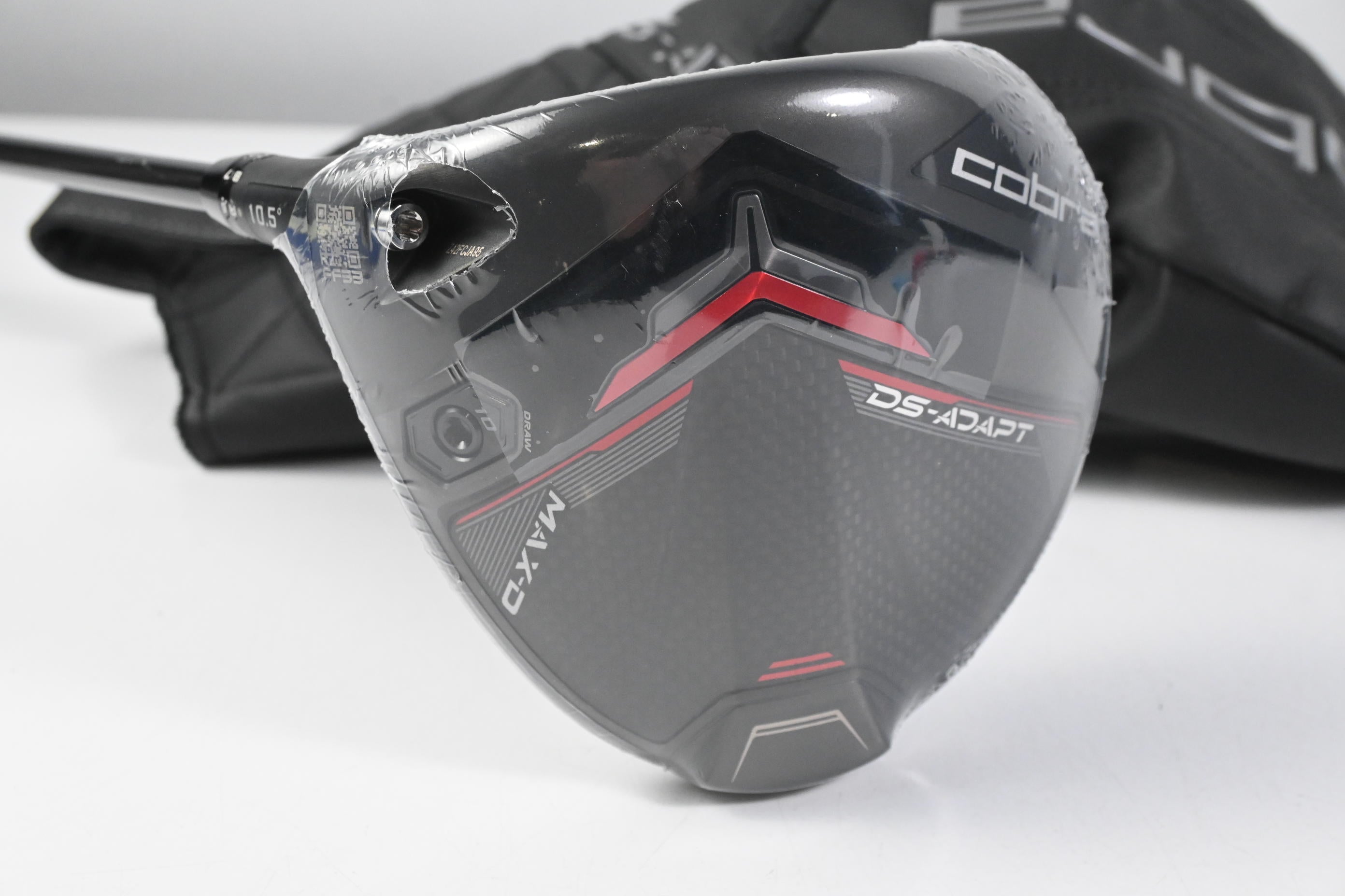 Left Hand Cobra DS-Adapt MAX-D Driver / 10.5 Degree / X-Flex Denali Black 60