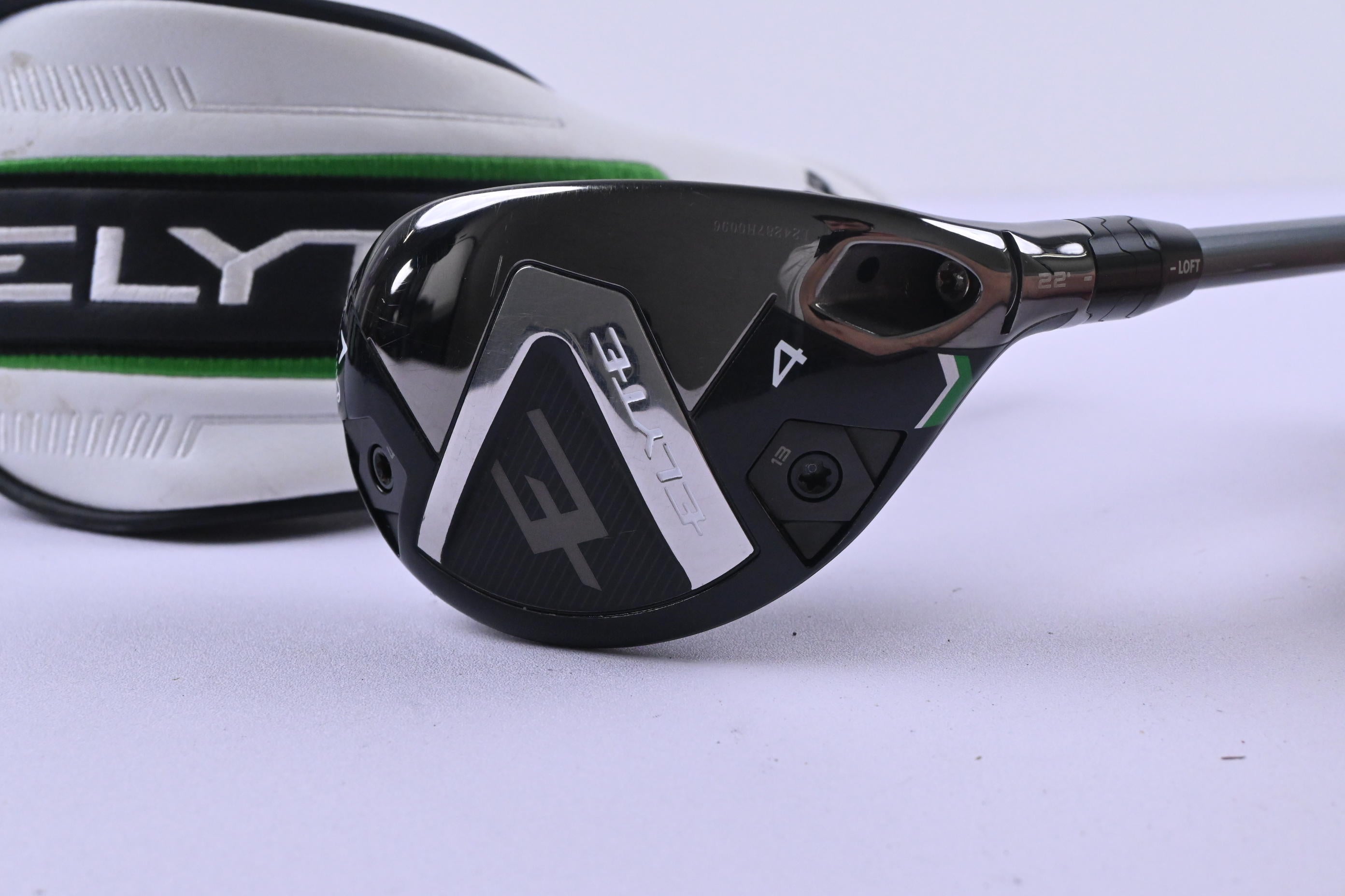 Callaway Elyte #4 Hybrid / 22 Degree / Regular Flex Project X Denali Charcoal 60