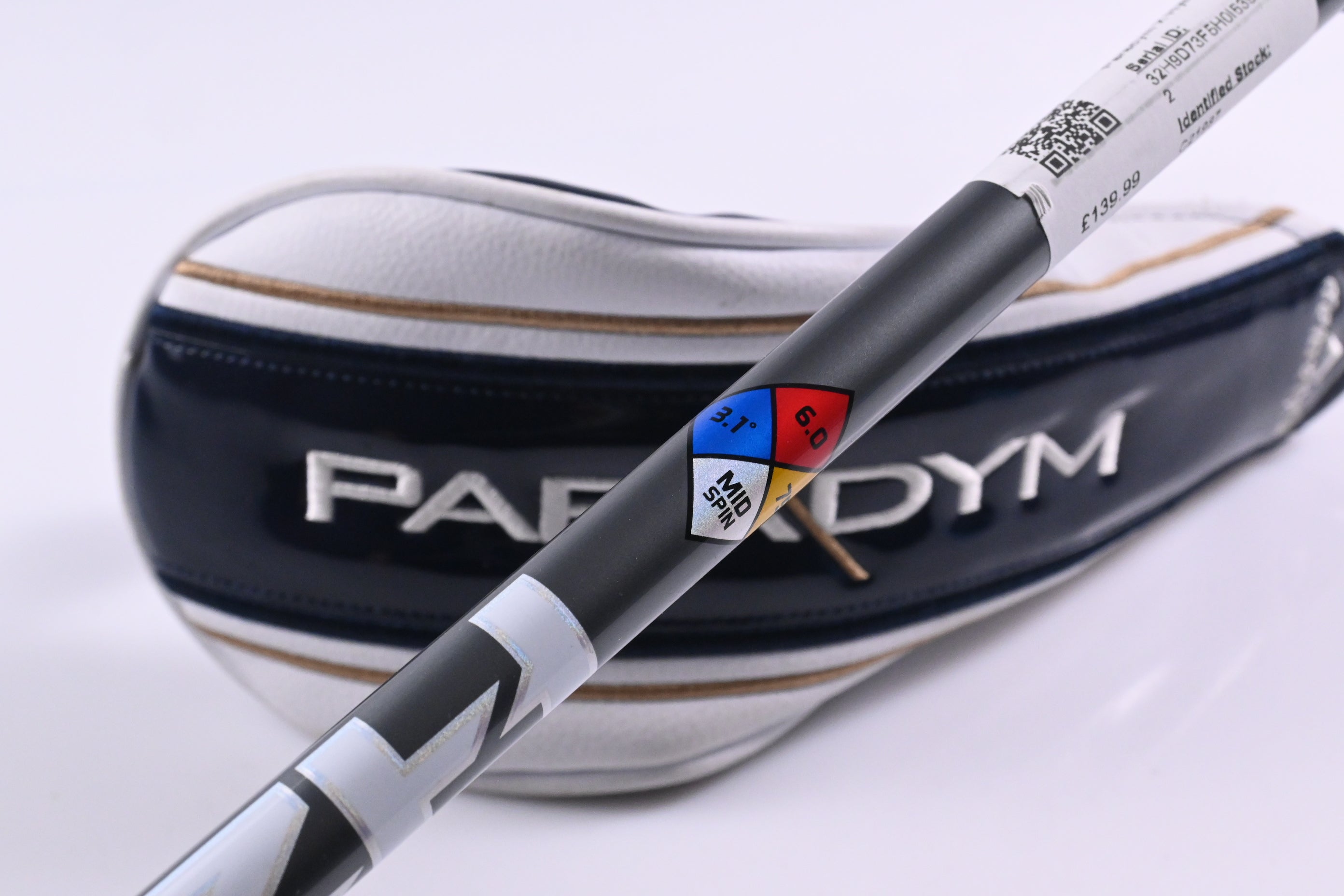Callaway Paradym #3 Hybrid / 18 Degree / Stiff Flex Hzrdus Silver 75 Shaft