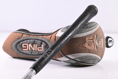 Ping G10 #3 Wood / 16.5 Degree / Regular Flex Graffaloy Prolaunch Red Shaft
