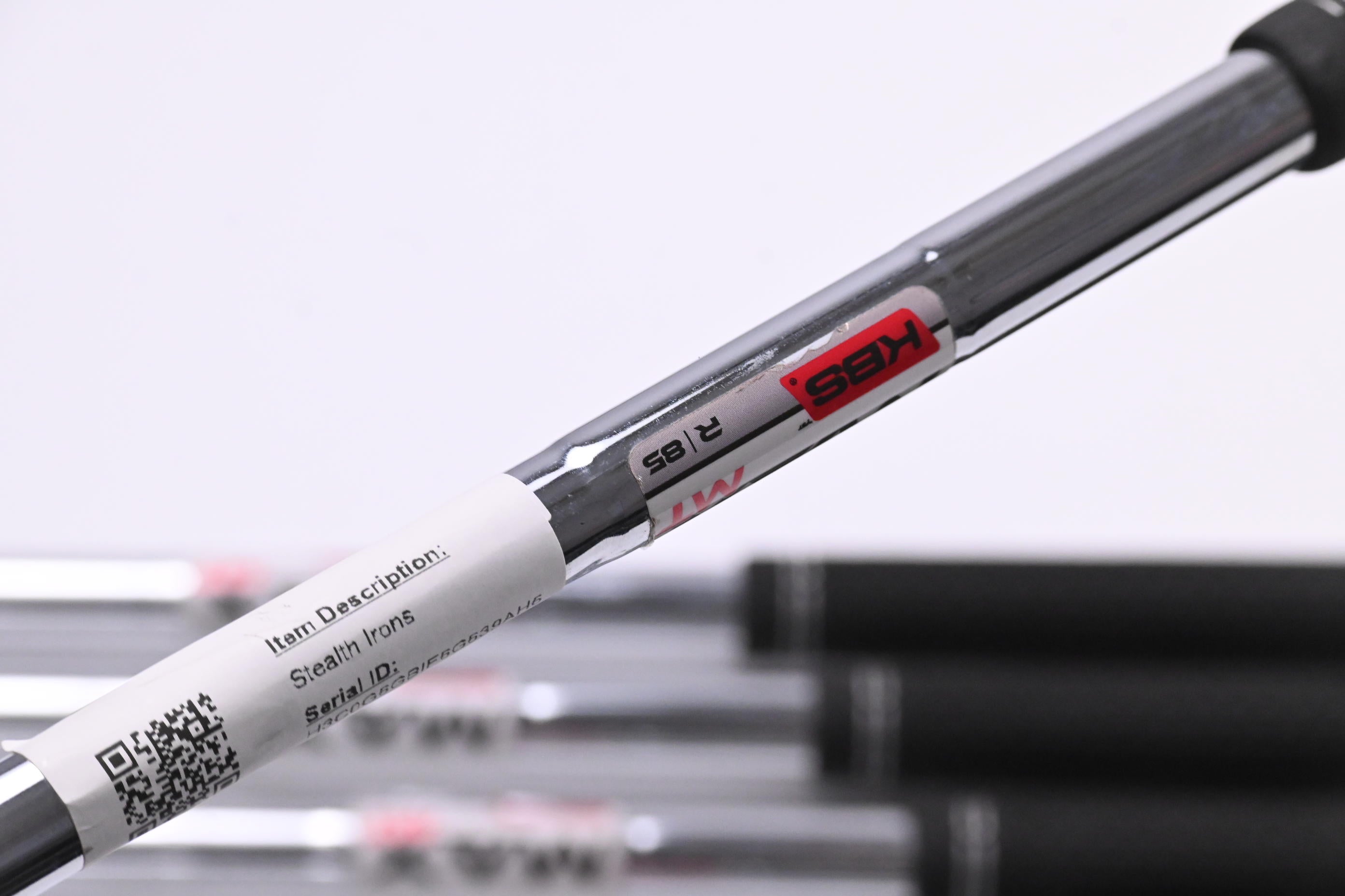 Taylormade Stealth Irons / 5-PW / Regular Flex KBS MAX MT 85 Shafts