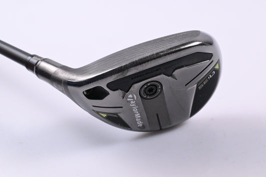 Left hand Taylormade Qi35 #3 Hybrid / 19 Degree / Stiff Flex Tensei 1K Black 85 Shaft