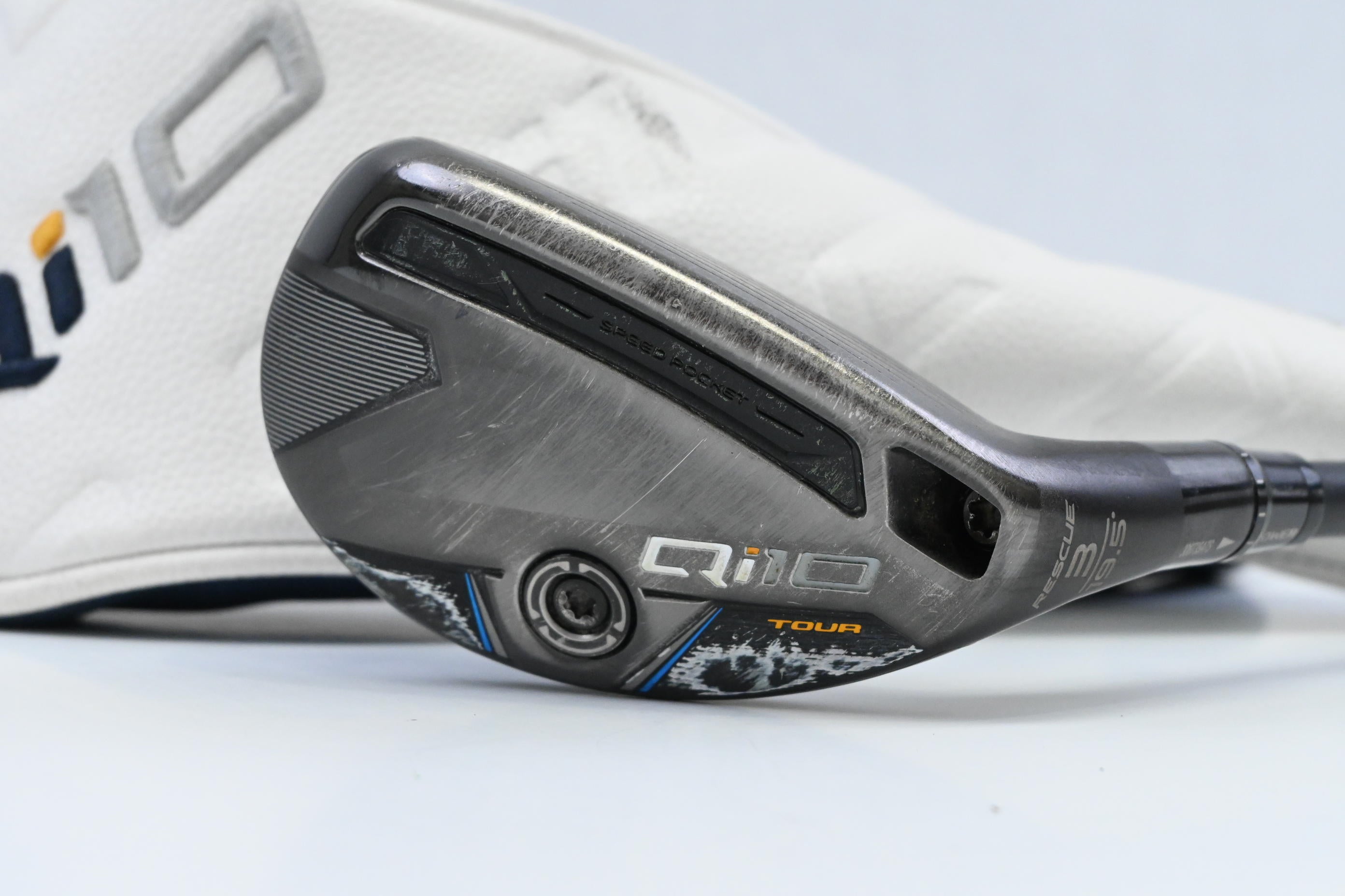 Taylormade Qi10 Tour #3 Hybrid / 19.5 Degree / X-Flex Tensei AV Blue 85 Shaft