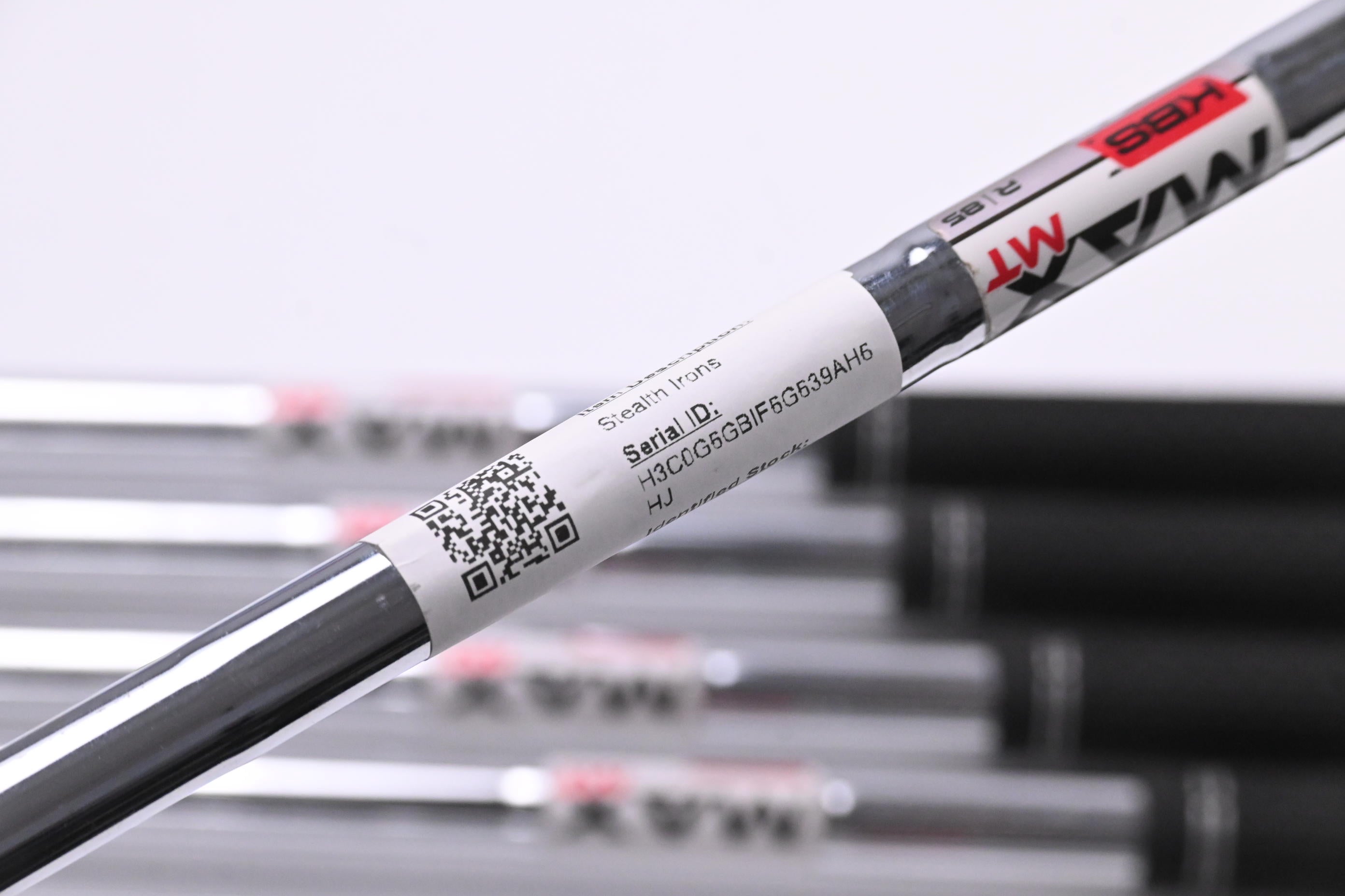 Taylormade Stealth Irons / 5-PW / Regular Flex KBS MAX MT 85 Shafts