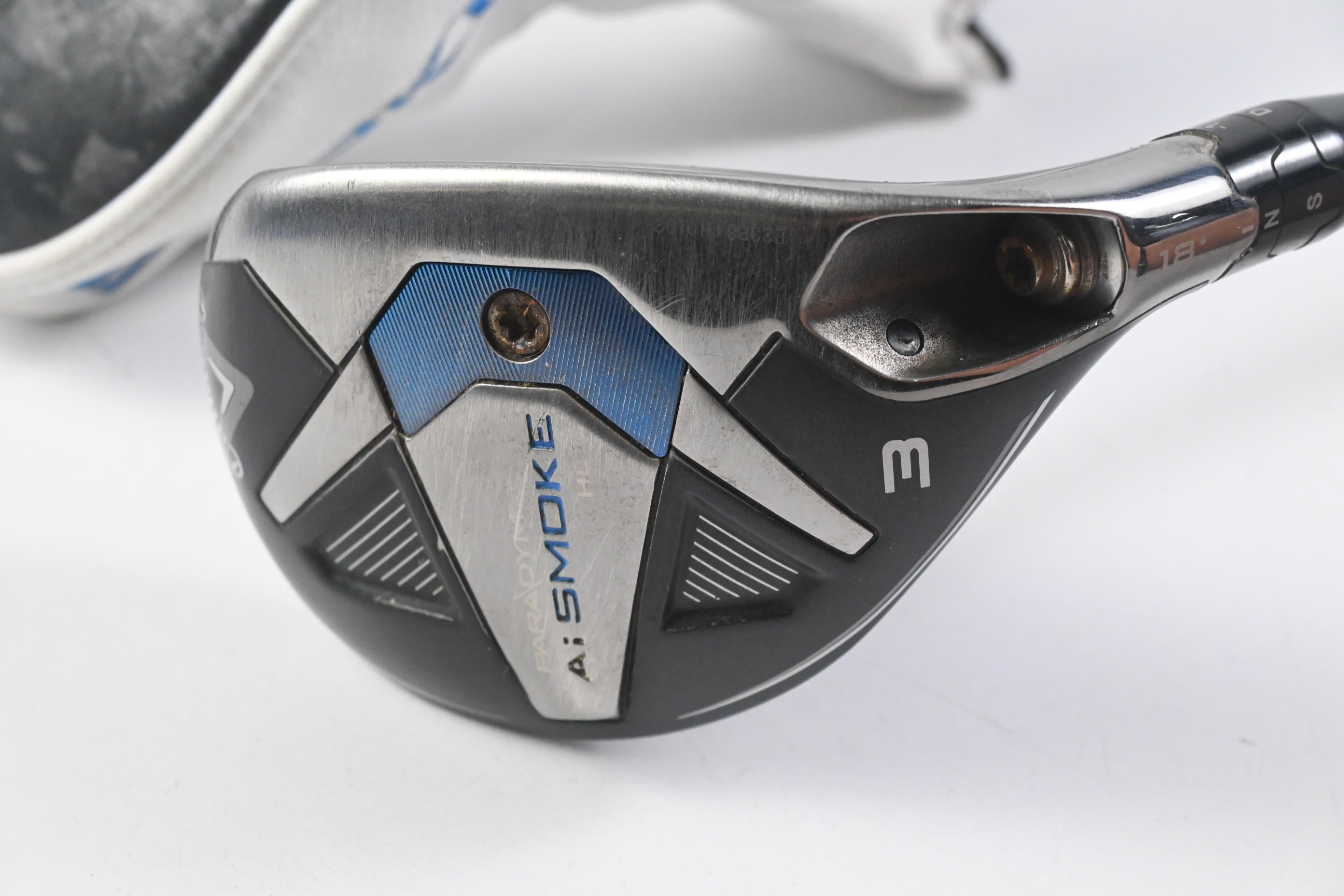 Callaway Paradym Ai Smoke HL #3 Hybrid / 18 Degree / Stiff Flex Cypher 2.0 70