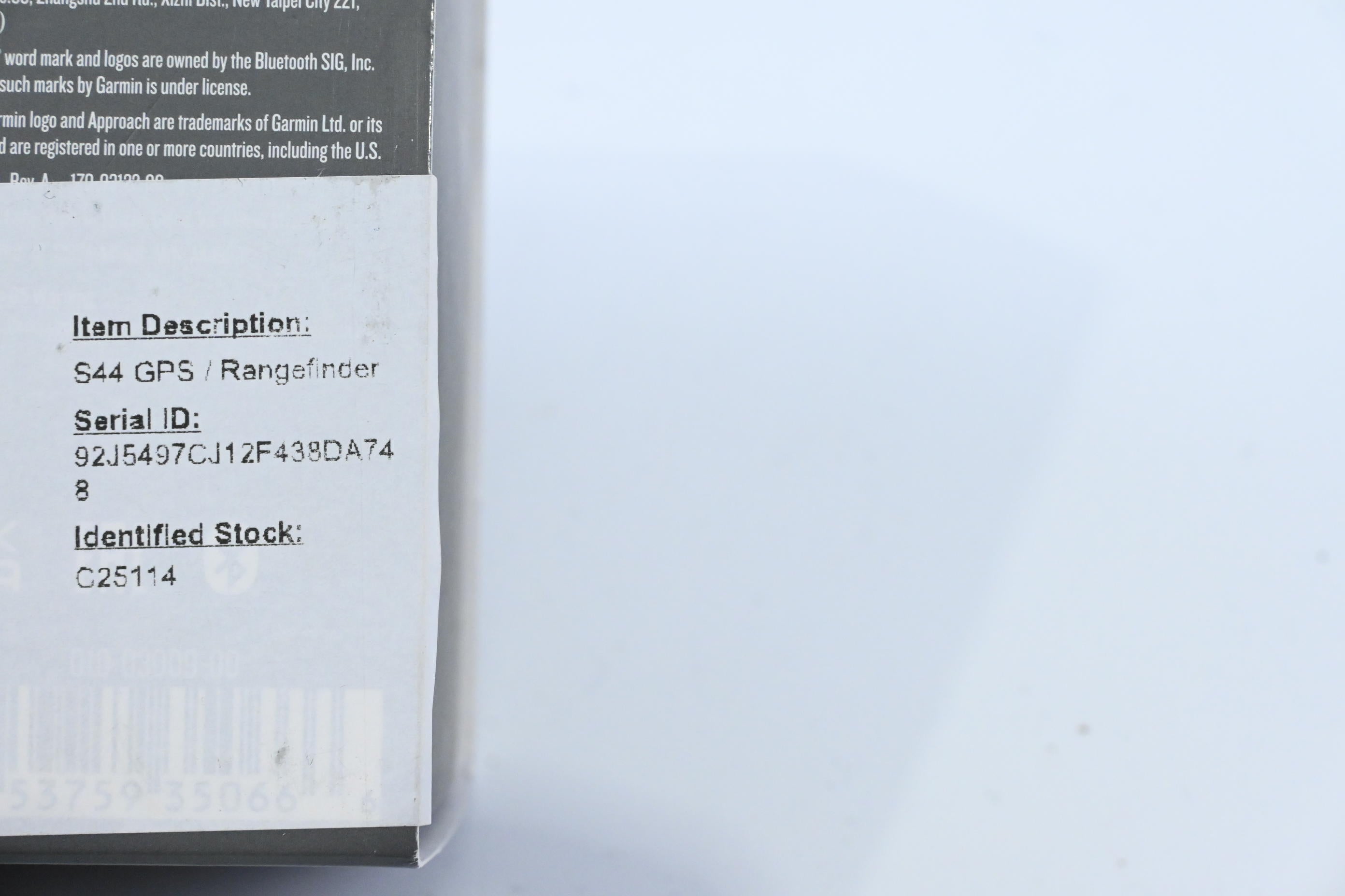 Garmin Approach S44 GPS / GPS Watch