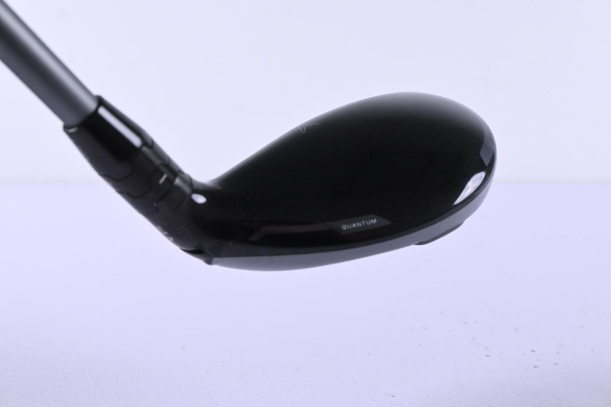 Callaway Quantum Max #4 Hybrid / 21 Degree / Regular Flex Denali Frost Silver 60