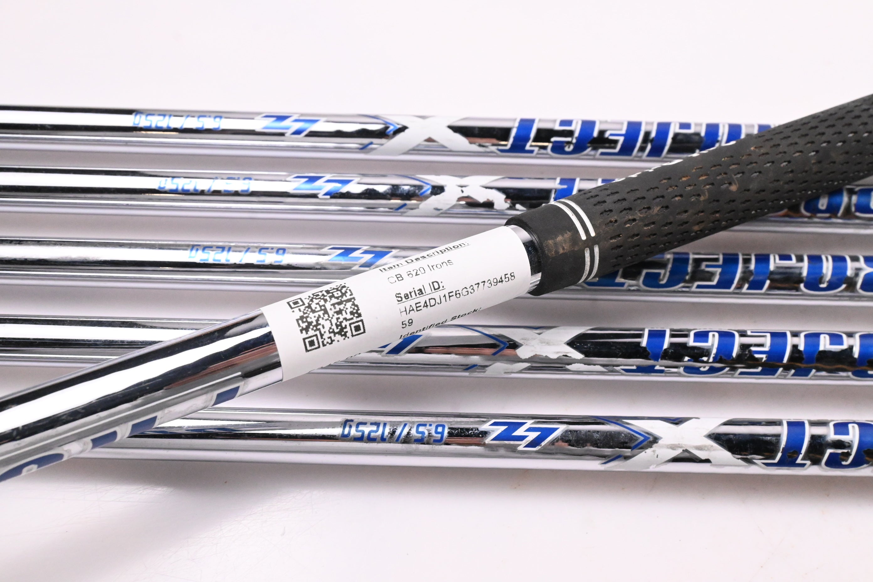 Titleist CB 620 Irons / 4-9i / X-Flex Project X LZ 125 Shafts