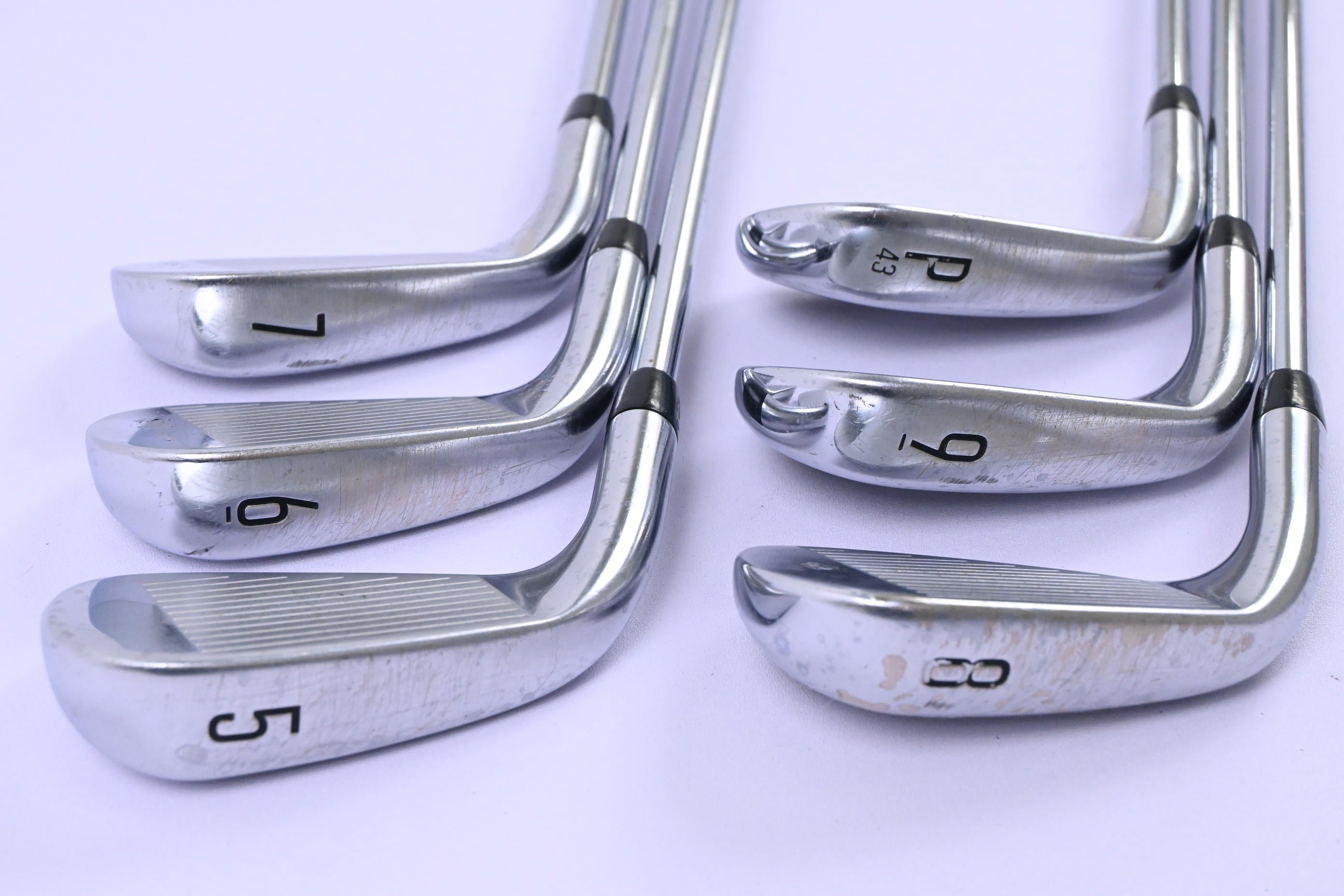 Titleist T300 2021 Irons / 5-PW / Regular Flex AMT Black R300 Shafts