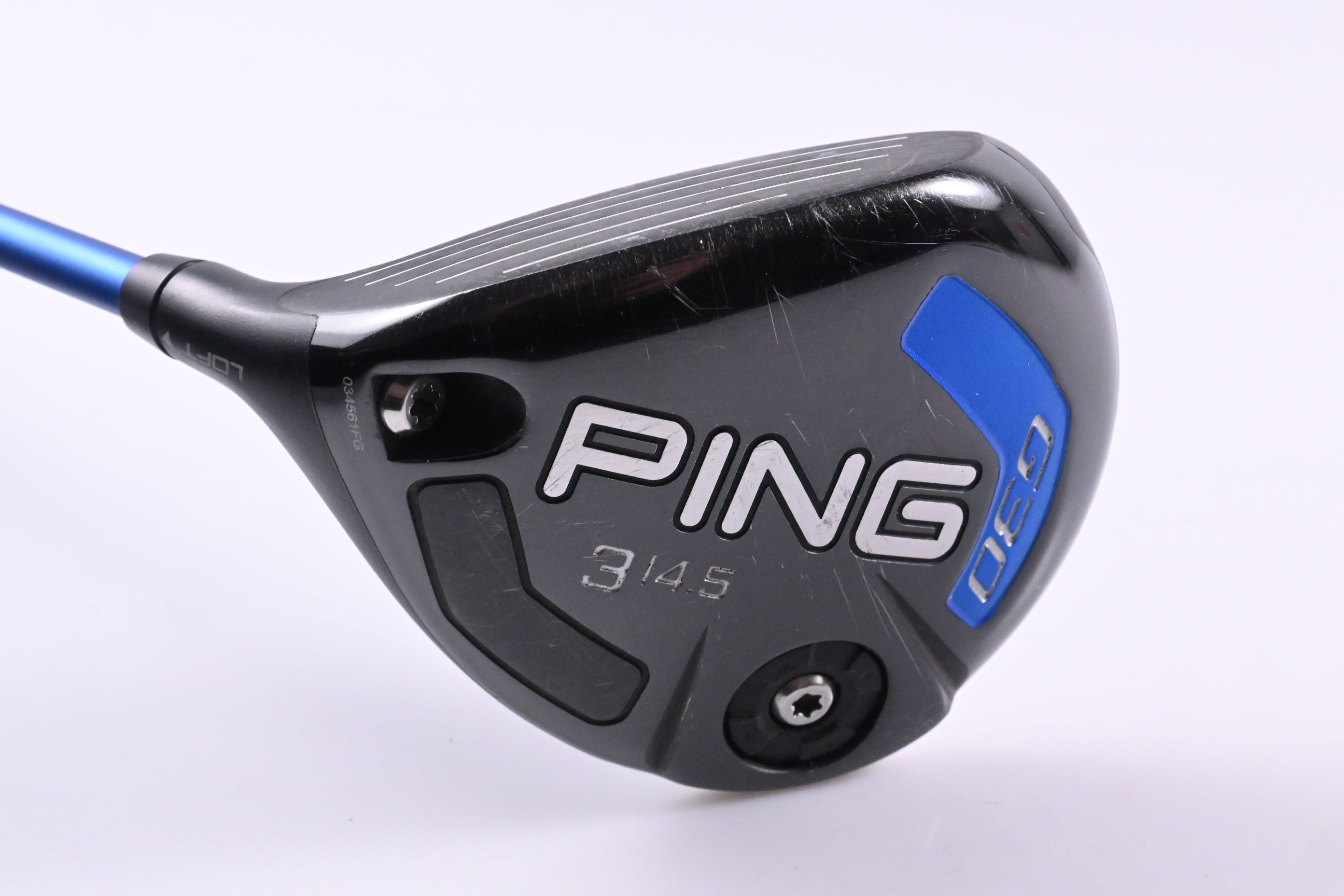 Left Hand Ping G30 #3 Wood / 14.5 Degree / Regular Flex Ping TFC 419 Shaft