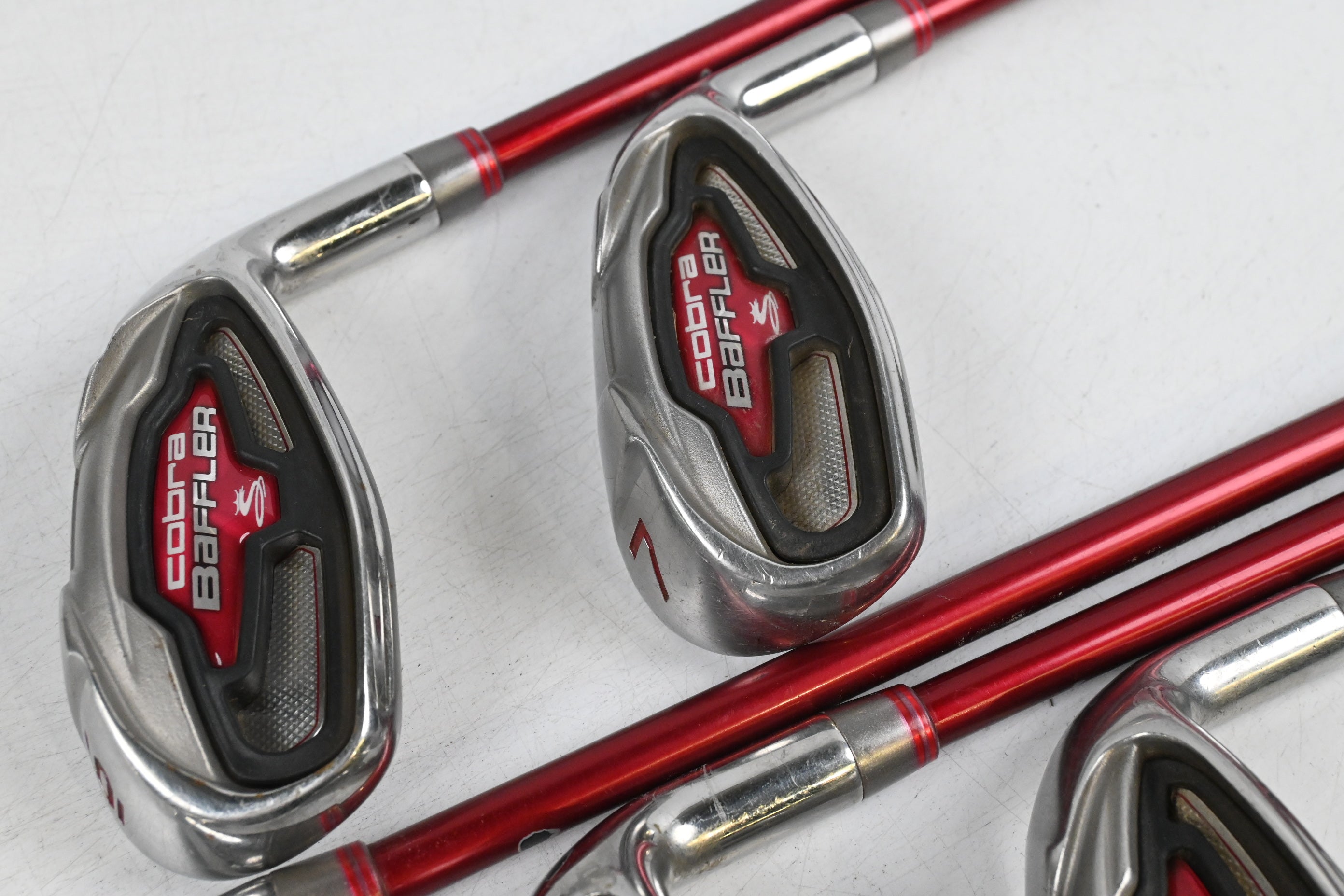 Cobra Baffler 2013 Red Irons / 6-PW / Senior Flex Cobra Baffler 50 Shafts