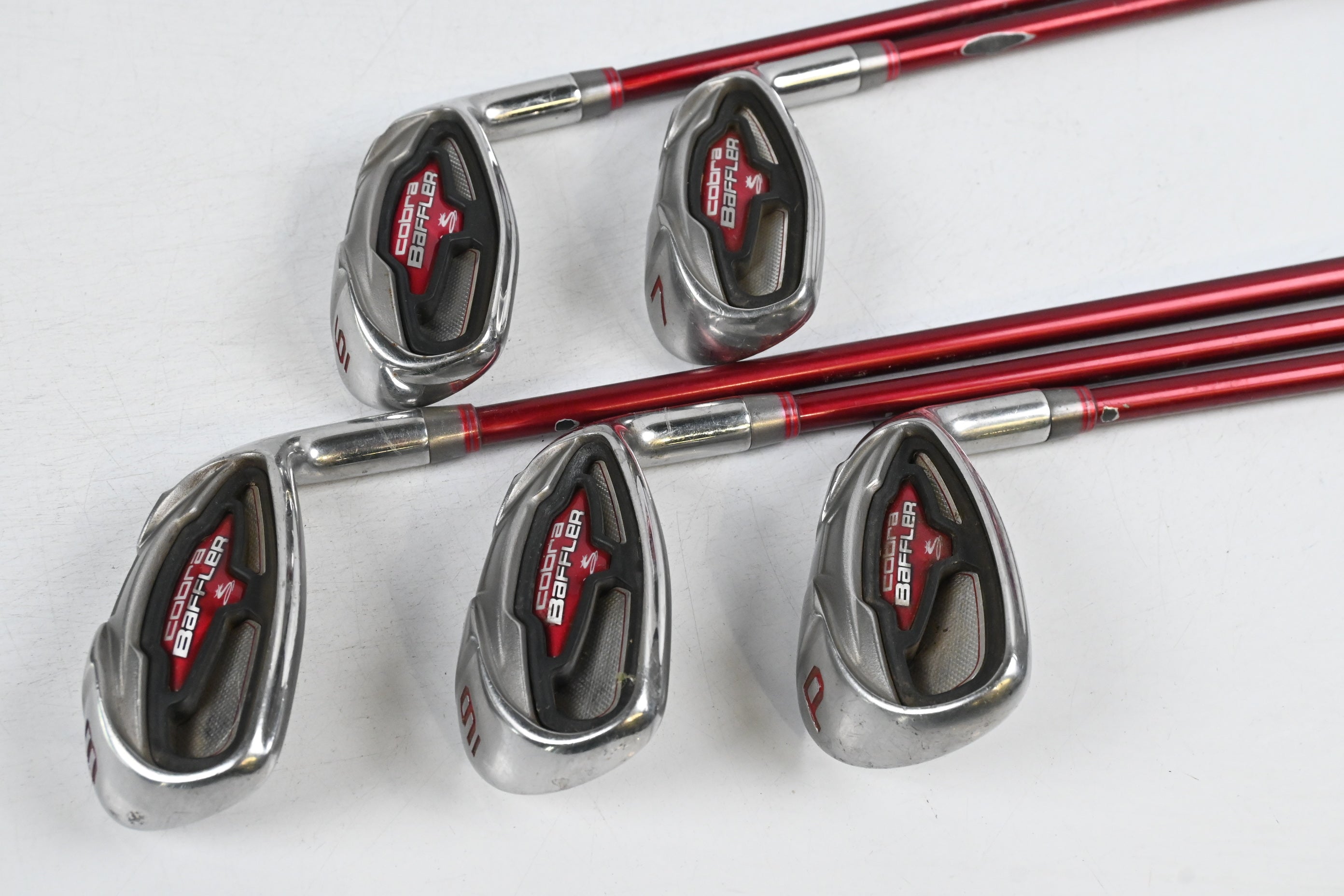 Cobra Baffler 2013 Red Irons / 6-PW / Senior Flex Cobra Baffler 50 Shafts
