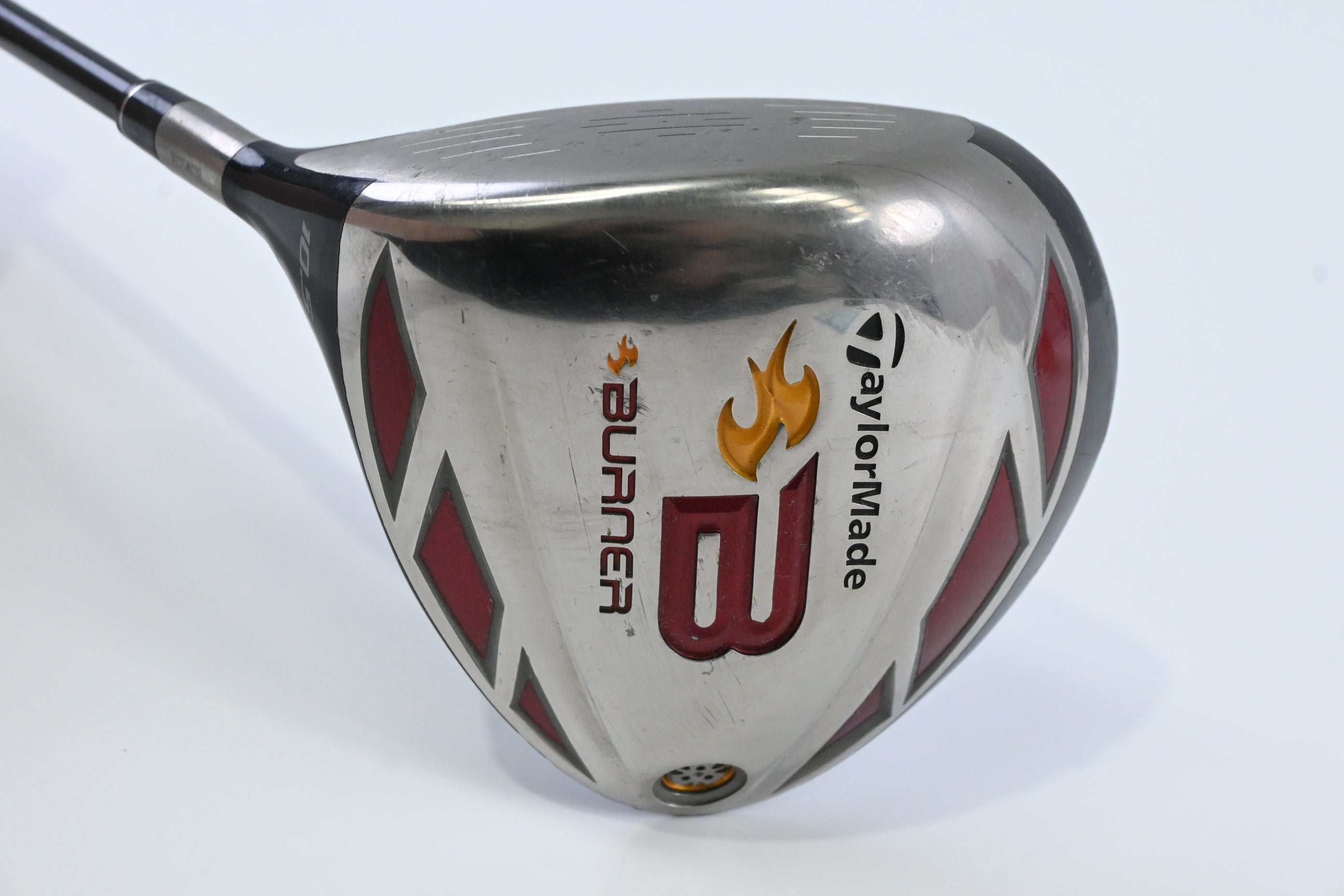 Left Hand Taylormade Burner 2008 Driver / 10.5 Degree / Regular Flex Fujikura