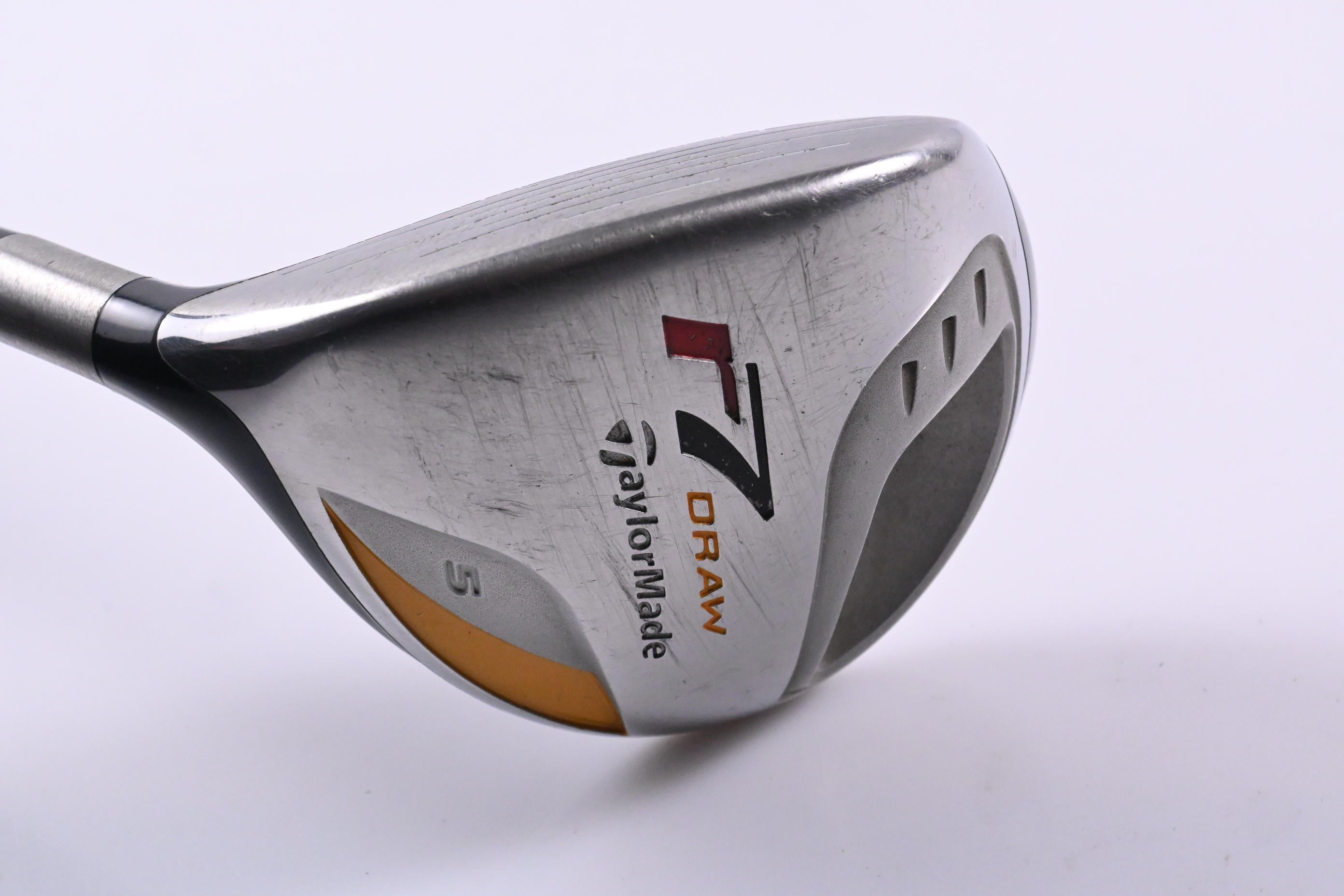 Left Hand Taylormade R7 Draw #5 Wood / 18 Degree / Regular Flex REAX 55 Shaft