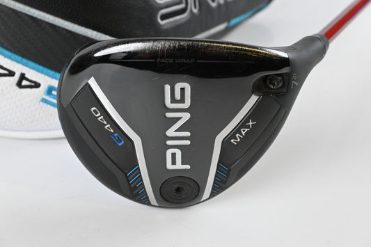 Ping G440 Max #7 Wood / 21 Degree / Stiff Flex Denali Red 60 Shaft