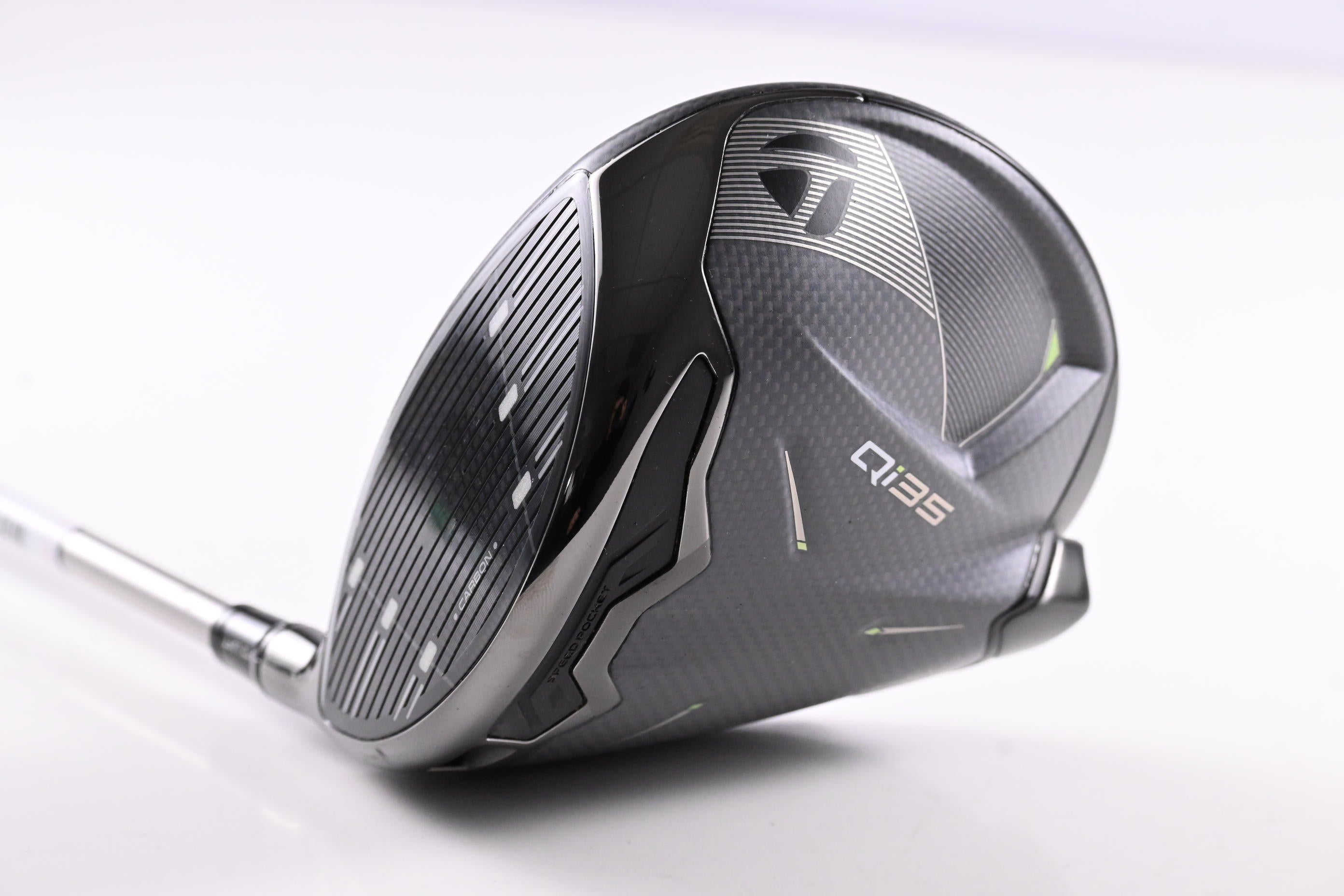 Left Hand Taylormade Qi35 Max Driver / 9 Degree / Senior Flex Helium NCT 5 Shaft