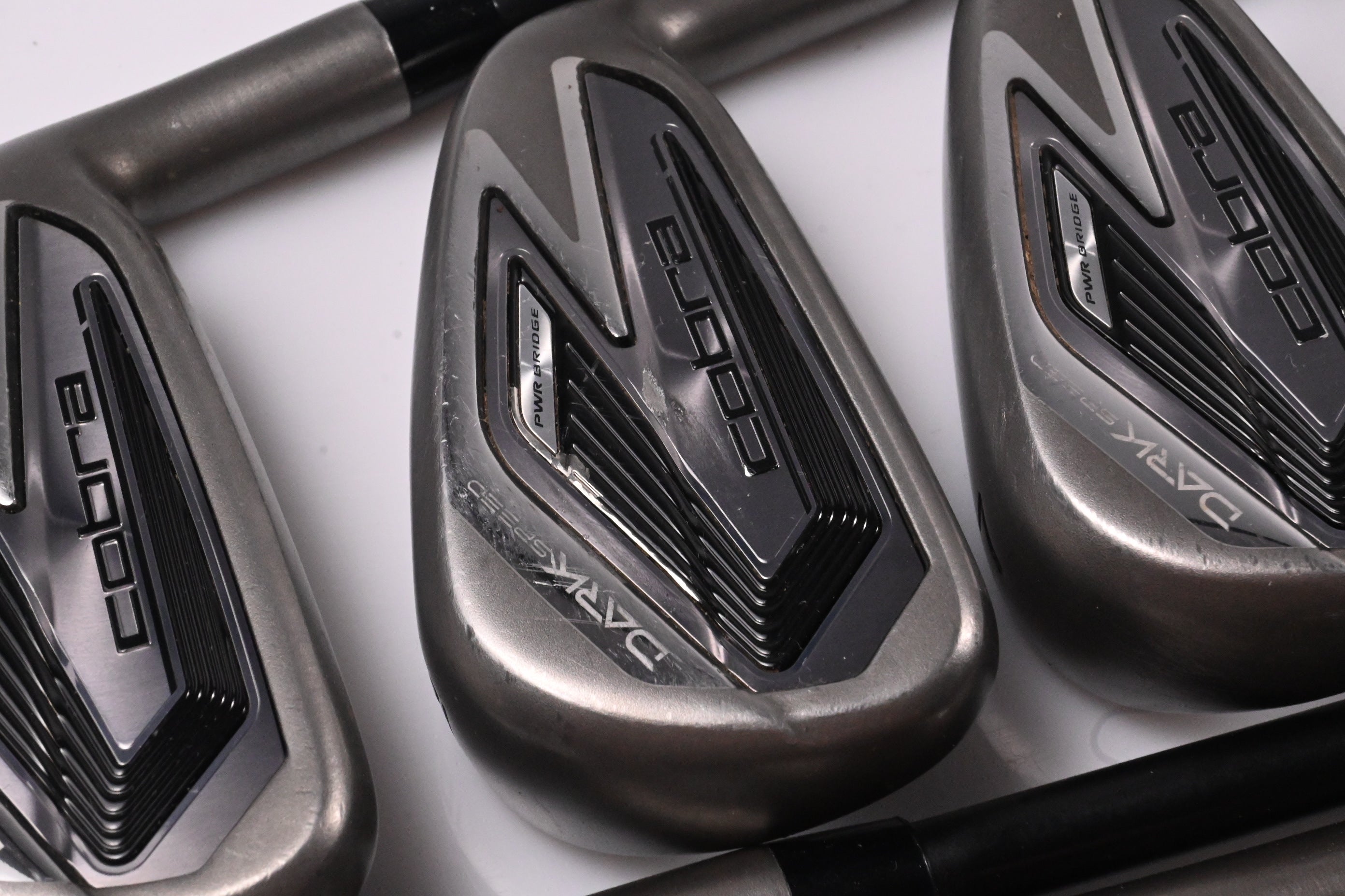 Cobra Darkspeed Irons / 5-PW+GW+SW / Regular Flex KBS PGI 75 Shafts