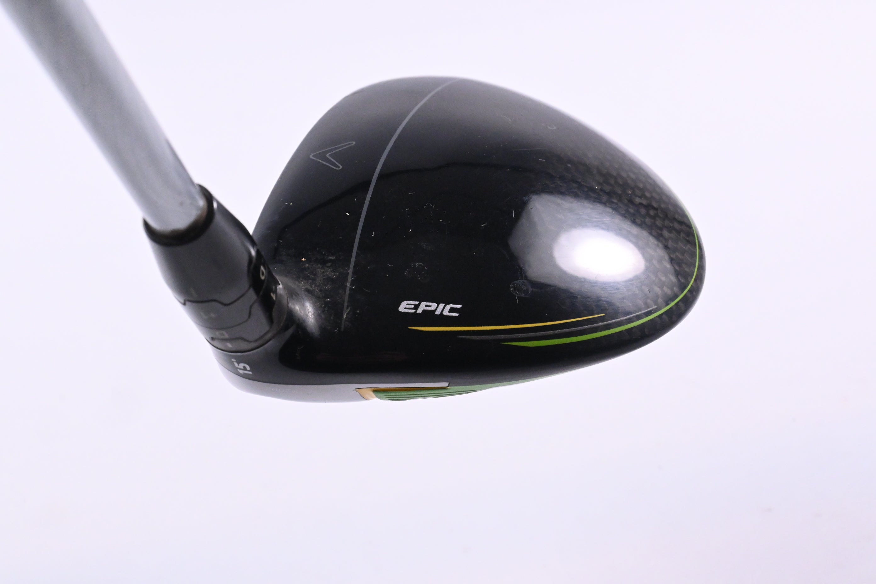 Callaway Epic Flash #3 Wood / 15 Degree / Regular Flex EvenFlow Green 65 Shaft